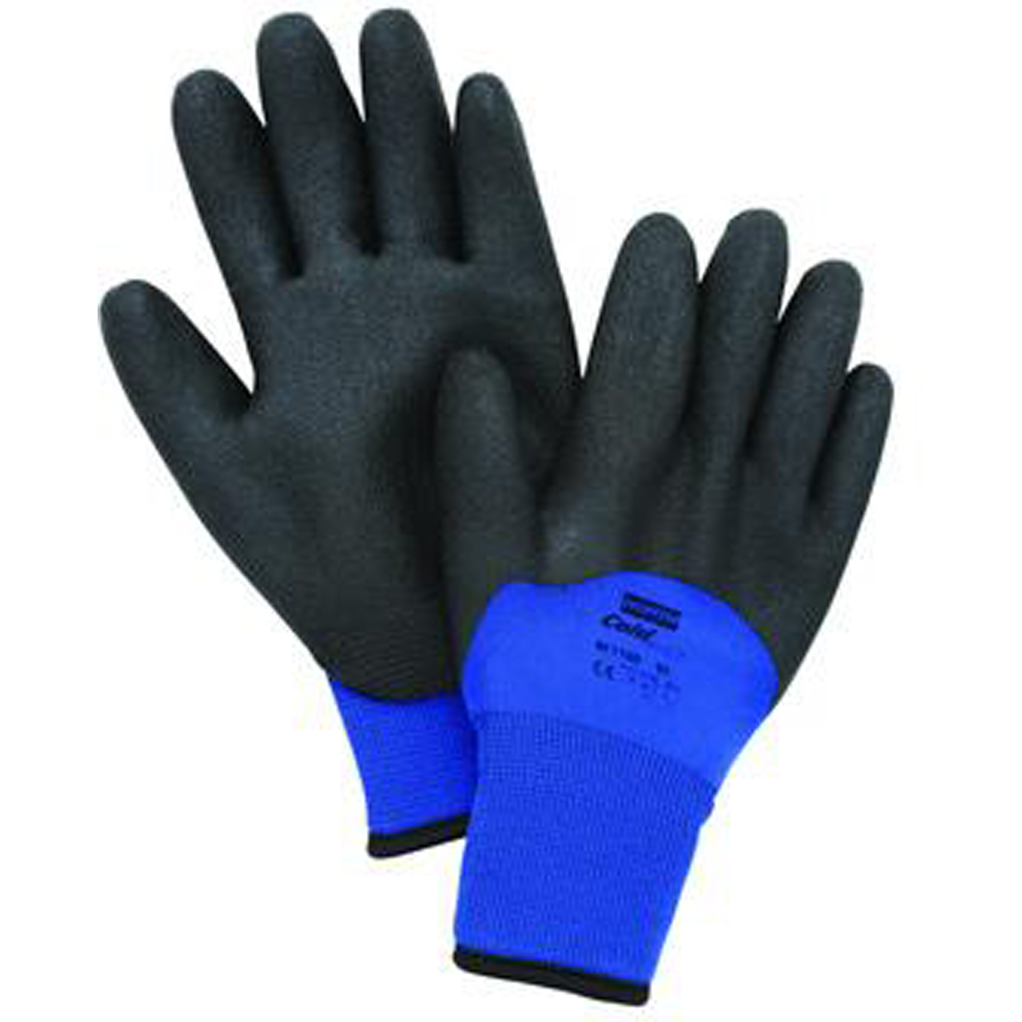 Gants NorthMD NorthflexMC Cold GripMC, 10/T-Grand, Rêvetement PVC, Calibre 15, Enveloppe en Nylon