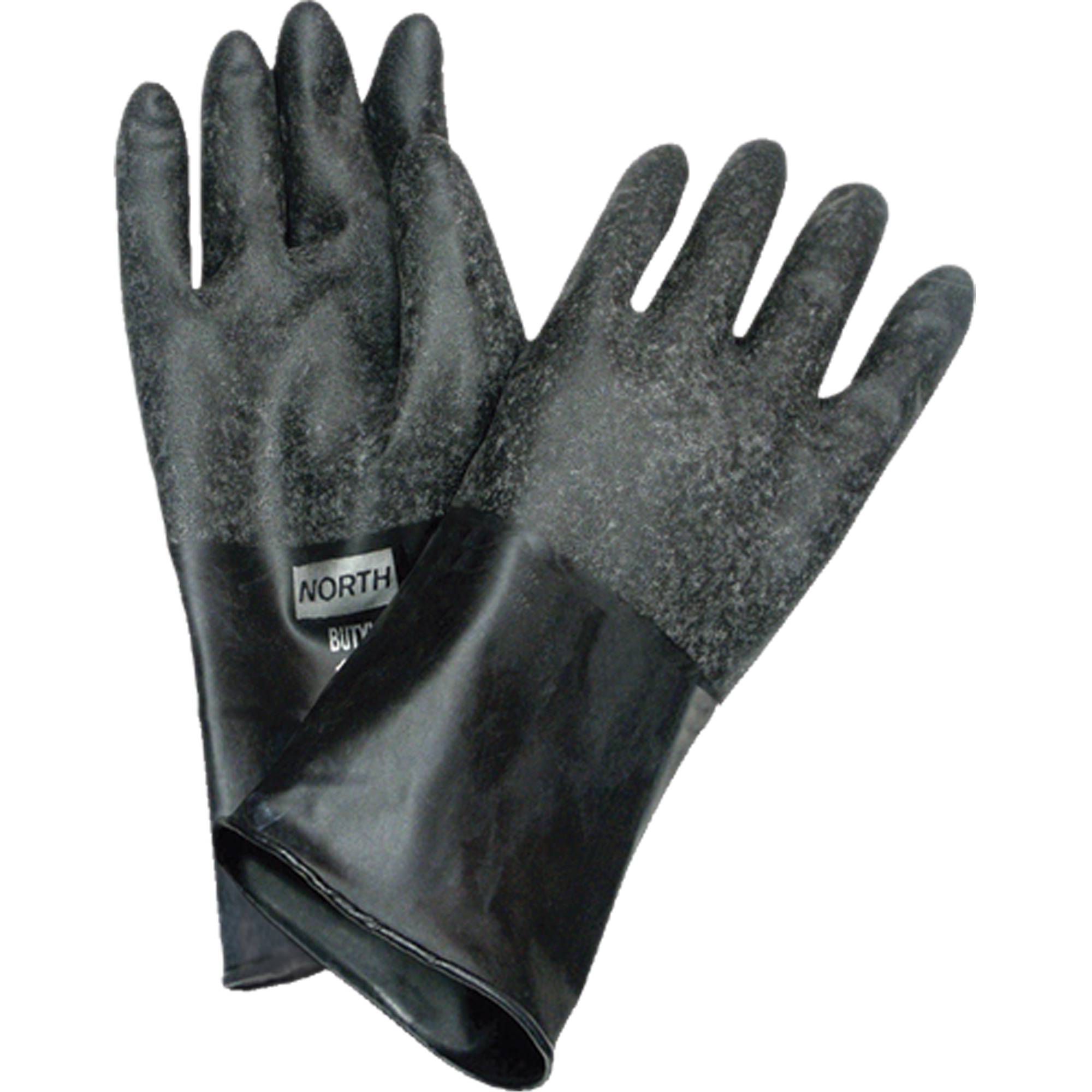 Gants résistants aux produits chimiques, Taille T-Grand/10, 14" lo, Caoutchouc butyle, 32 mils