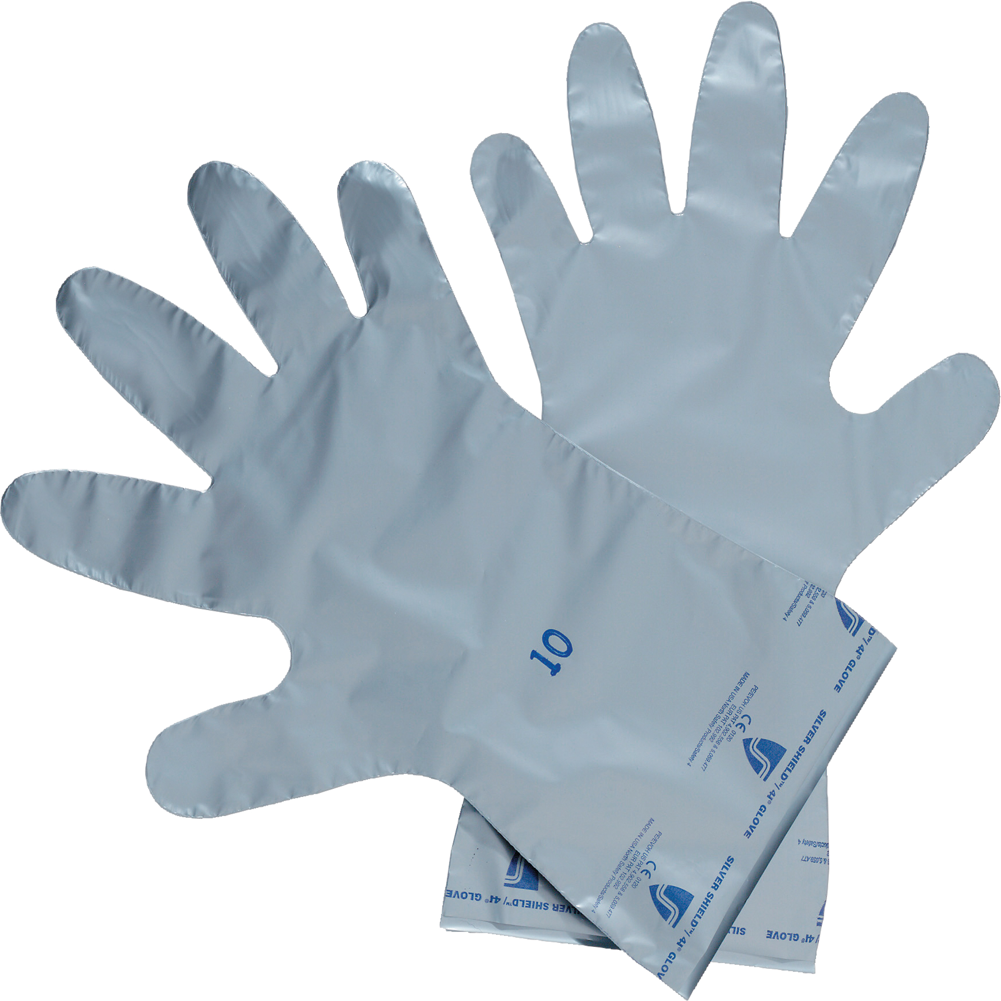 Gants Silver ShieldMD série 4H de NorthMD, Taille Moyen/8, 14,5" lo, EVOH/Polyéthylène, 2,7 mil