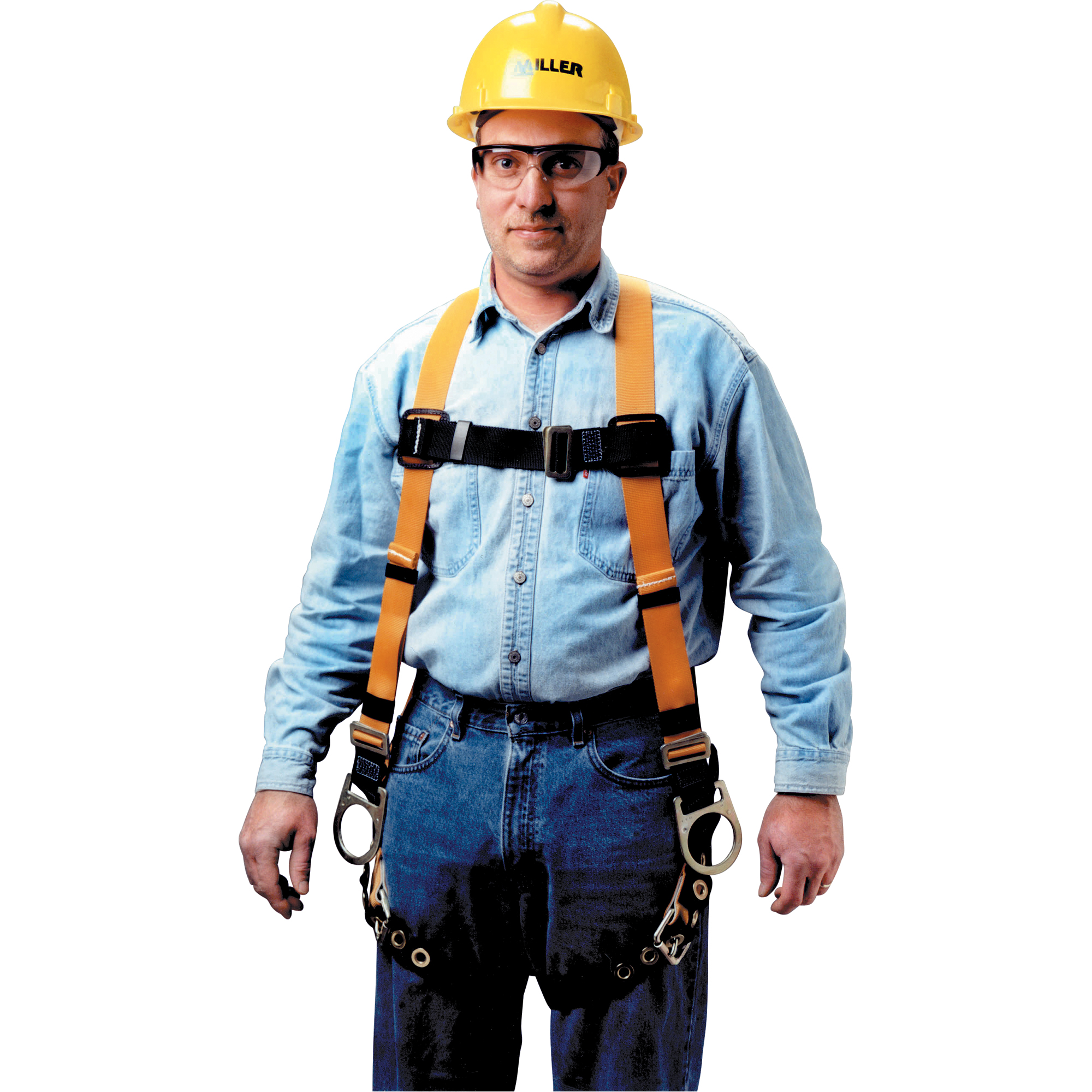 Harnais non extensible MillerMD TitanMC II, Certifiée CSA, Classe AP, Moyen, Cap. 400 lb