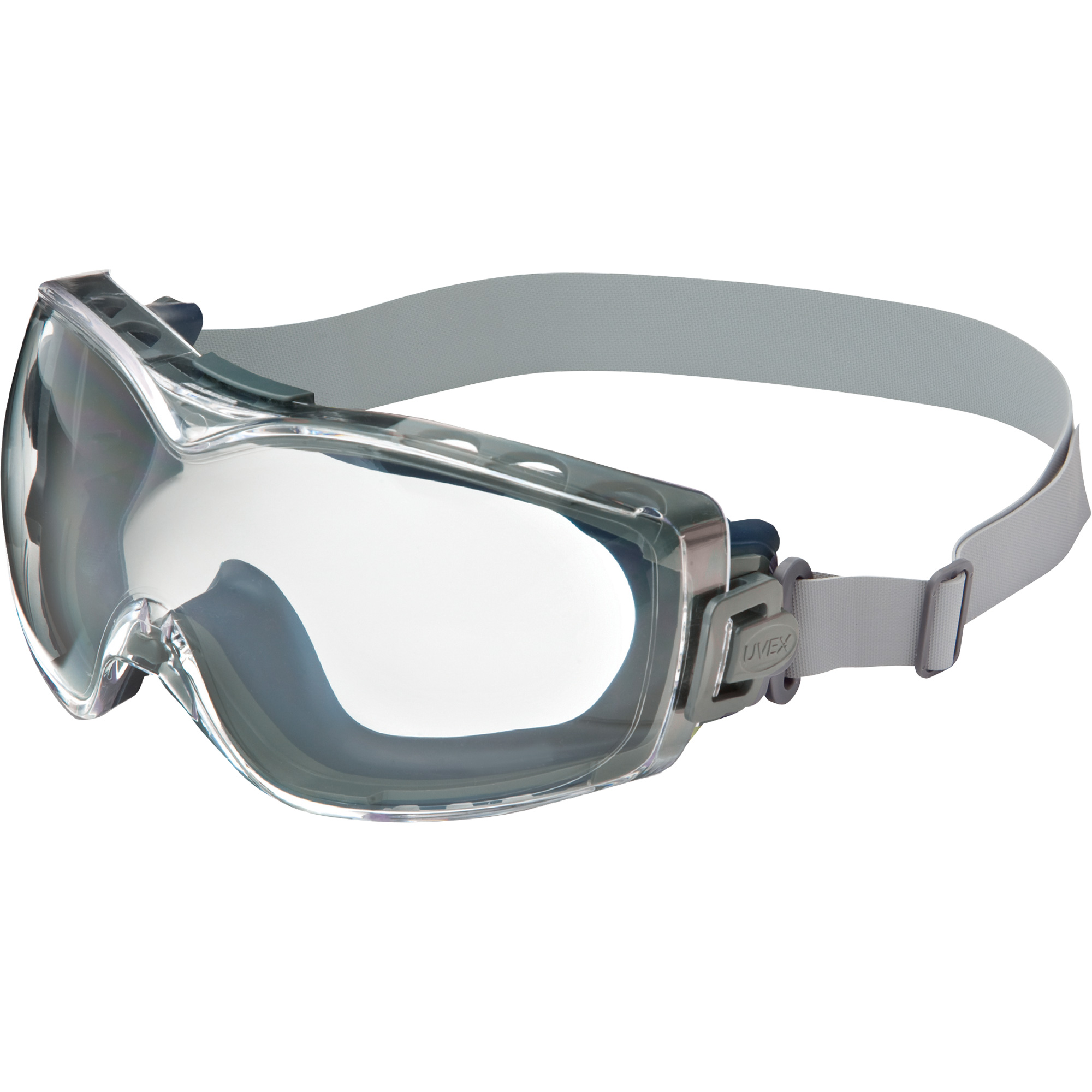 Lunettes de sécurité à coques Uvex HydroShieldMD StealthMD OTG, Lentille Transparent, Antibuée/Anti-égratignures, Ventilation Indirecte