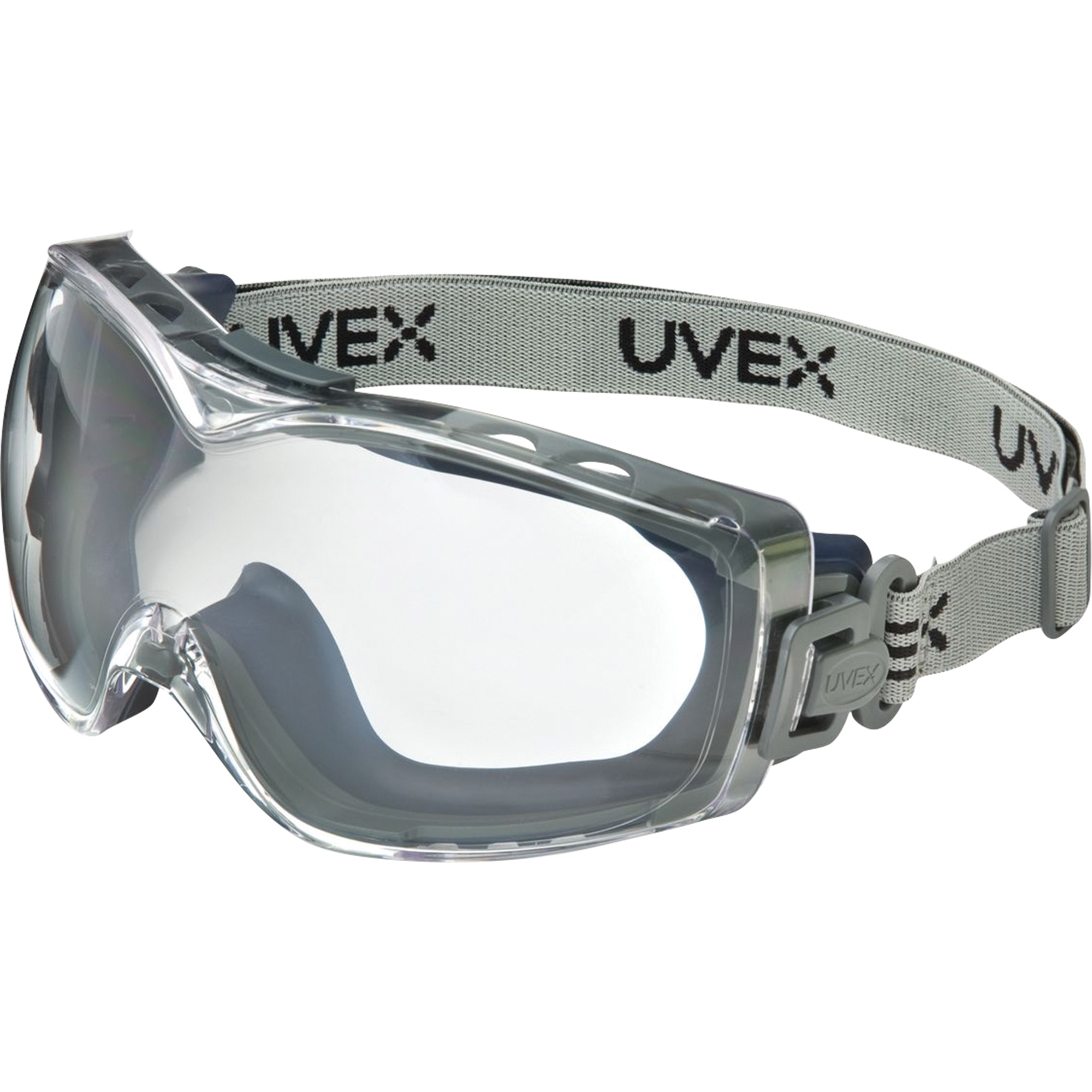 Lunettes de sécurité à coques Uvex HydroShieldMD StealthMD OTG, Lentille Transparent, Antibuée/Anti-égratignures, Ventilation Indirecte