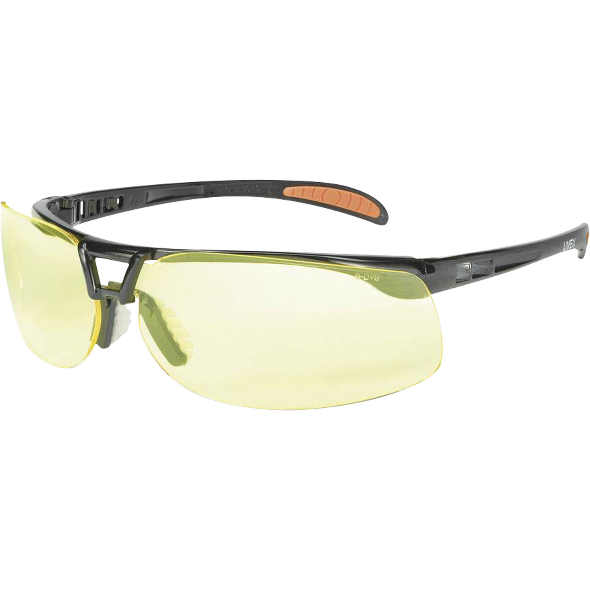 Lunettes de sécurité ProtégéMC avec lentilles HydroShieldMC, Lentille Ambrée, Antibuée/Anti-égratignures, ANSI Z87+