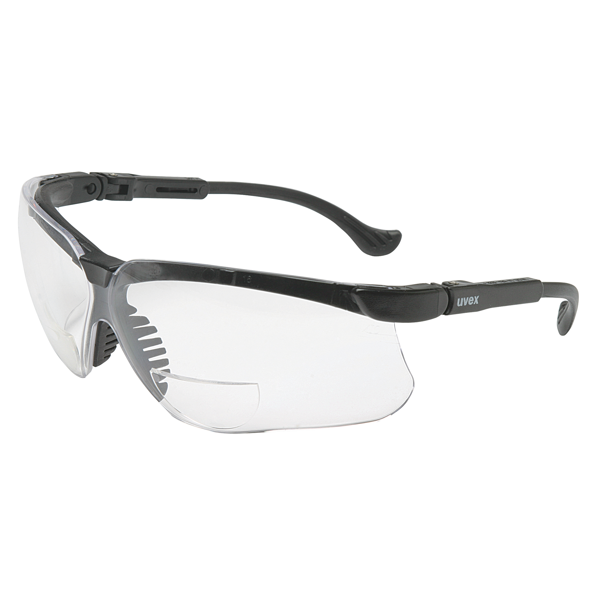Lunettes de sécurité UvexMD GenesisMD avec verres de lecture, Anti-égratignures, Transparent, Dioptrie 2,0