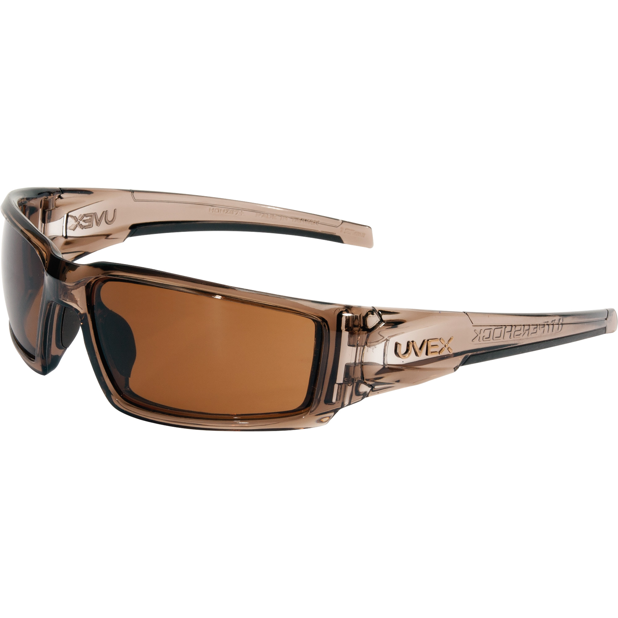 Lunettes de sécurité Uvex HydroShieldMD HypershockMD, Lentille Espresso, Antibuée/Anti-égratignures, ANSI Z87+/Répond ou surpasse la norme CSA Z94.3