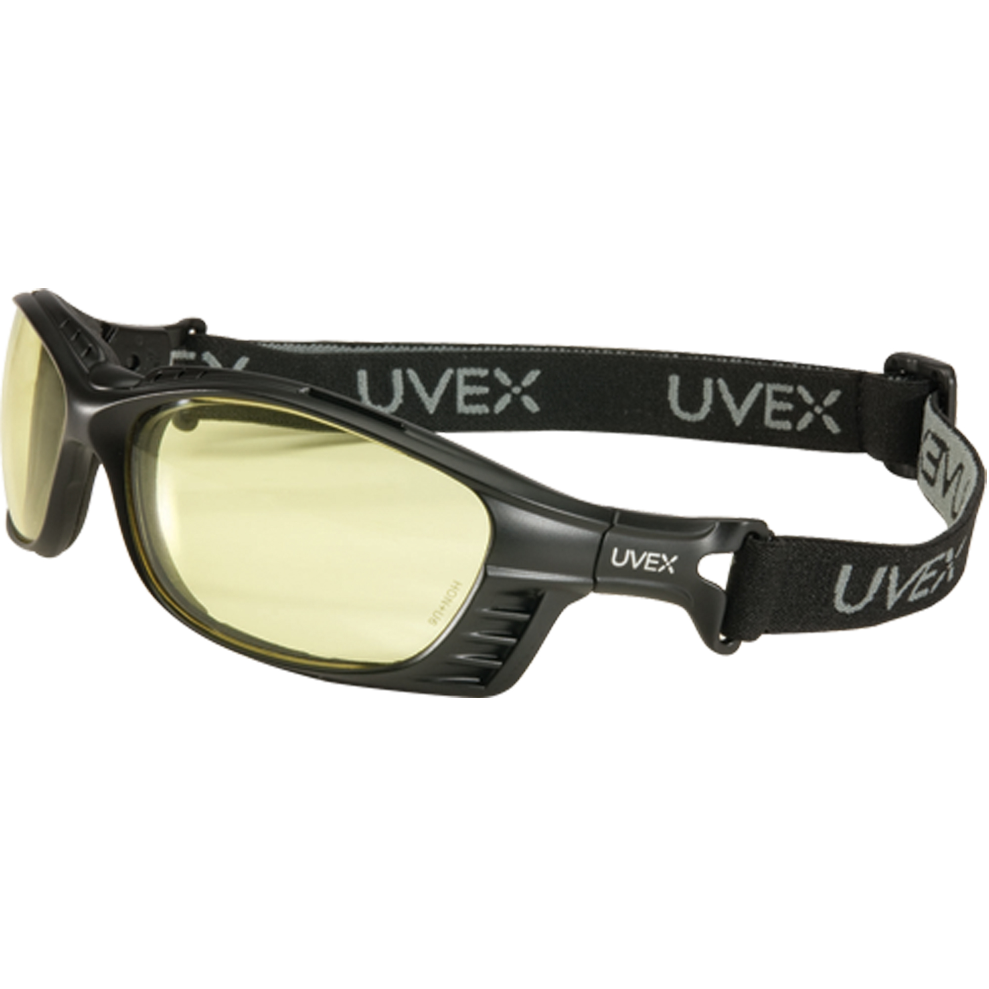 Lunettes de sécurité Uvex HydroShieldMD LivewireMC, Lentille Ambrée, Antibuée/Anti-égratignures, ANSI Z87+/Répond ou surpasse la norme CSA Z94.3