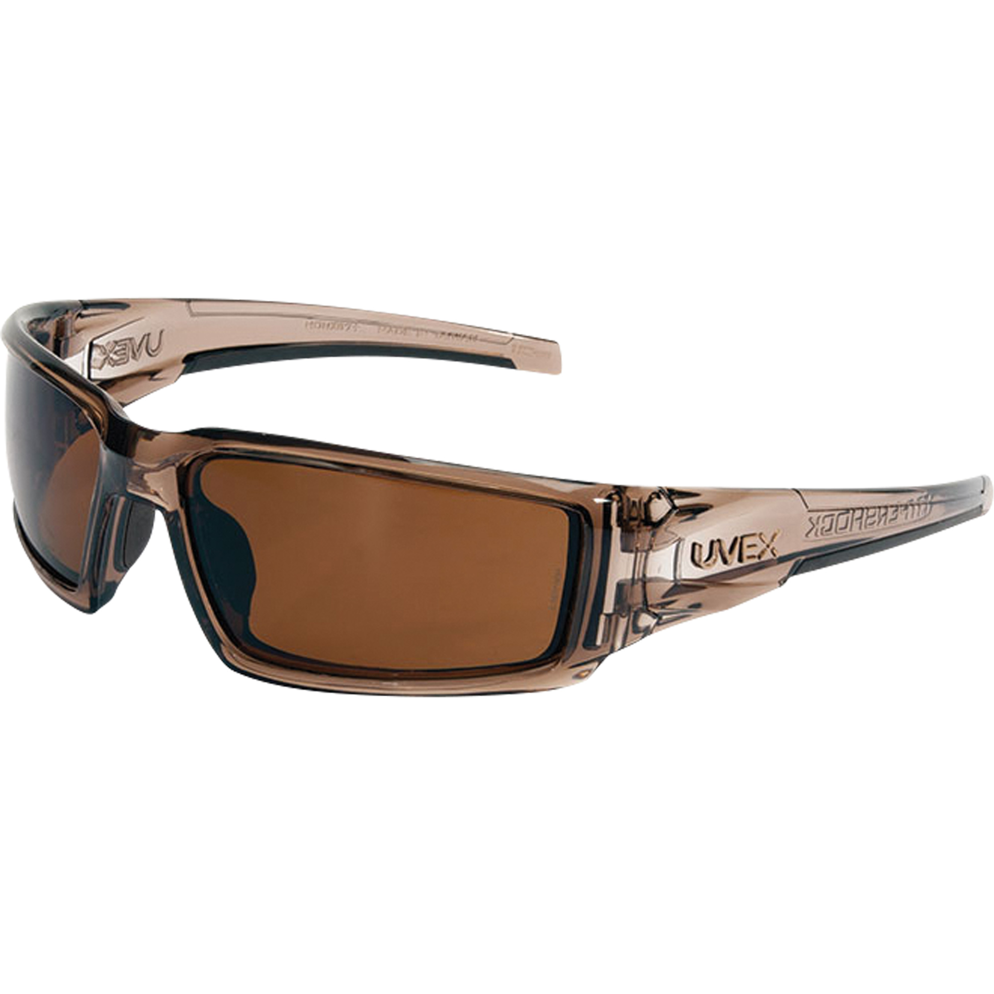 Lunettes de sécurité Uvex HypershockMC, Lentille Espresso, Anti-égratignures/Polarisé, ANSI Z87+