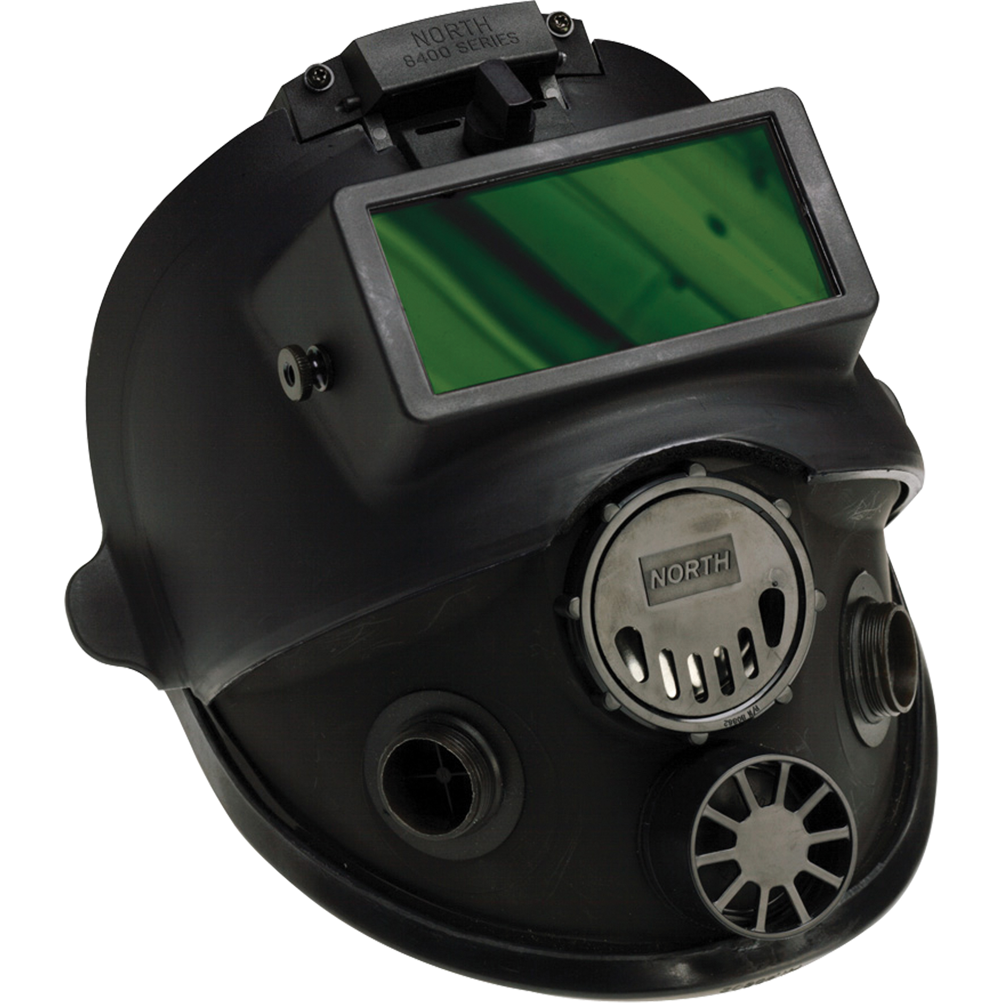 Respirateur à masque complet de la série 7600 avec équipement d'appoint pour le soudage, Silicone, Moyen/grand
