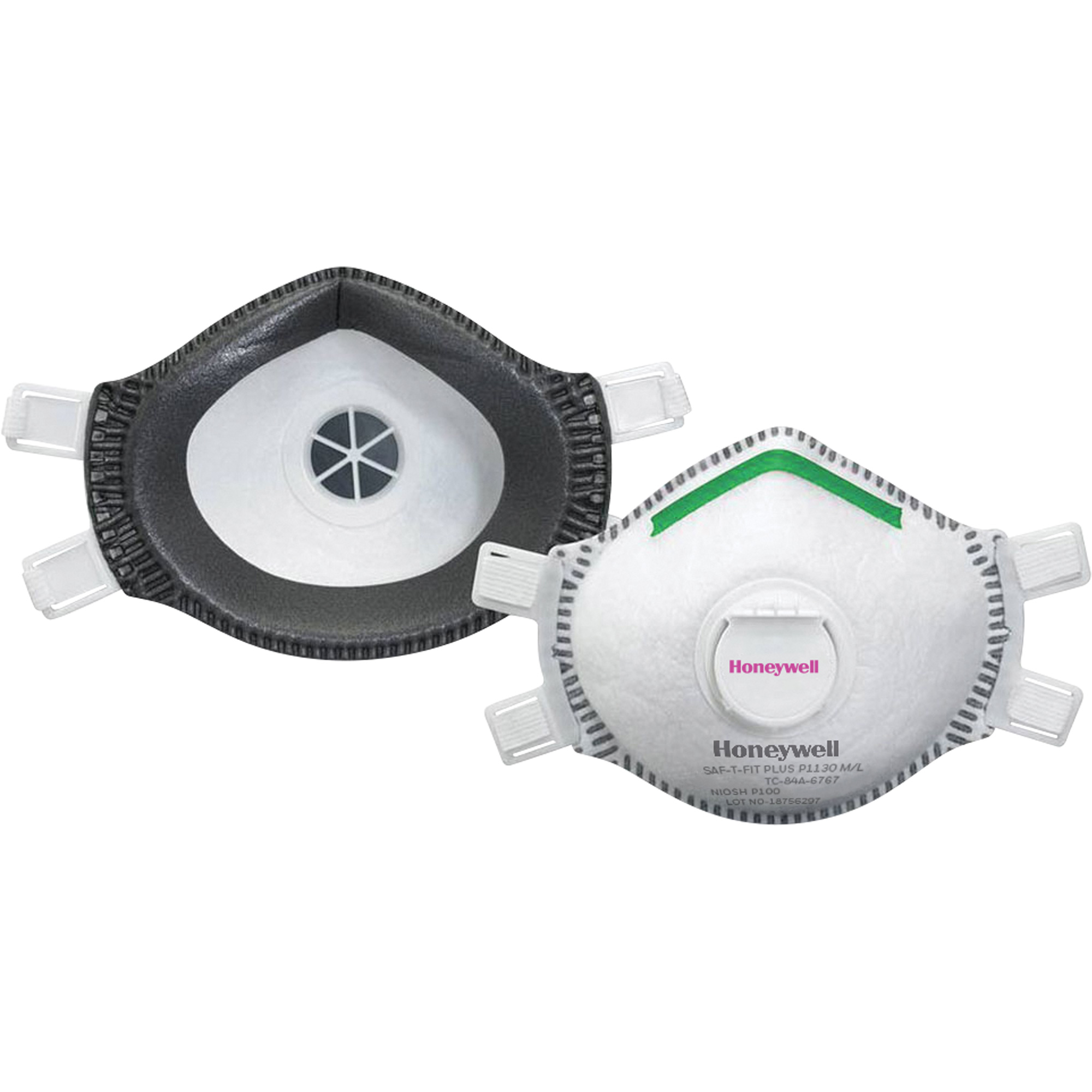 Respirateur contre les particules SAF-T-FitMD Plus P1130, P100, Certifié NIOSH, Moyen/grand