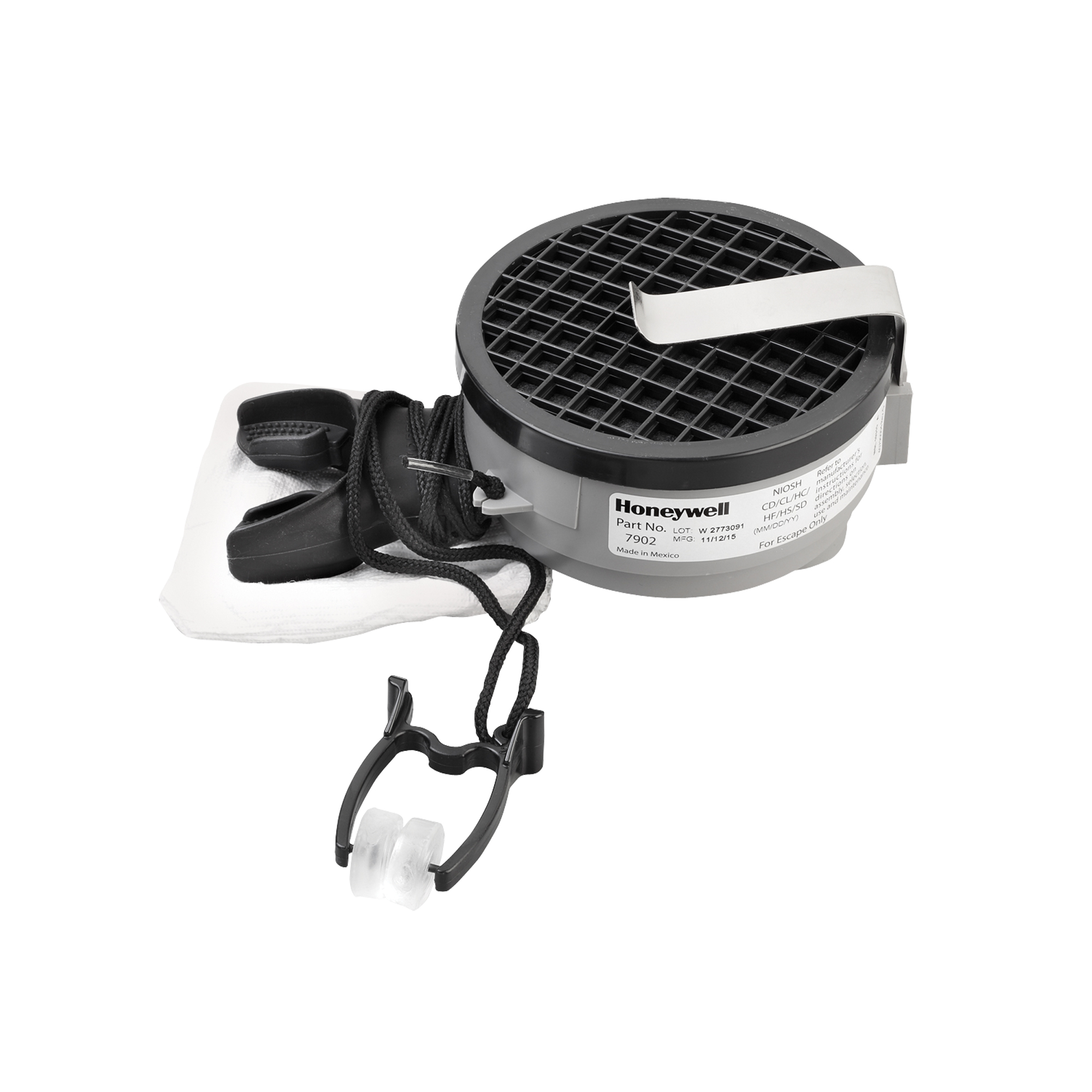 Respirateur pour évacuation d'urgence NorthMD 7900, Silicone