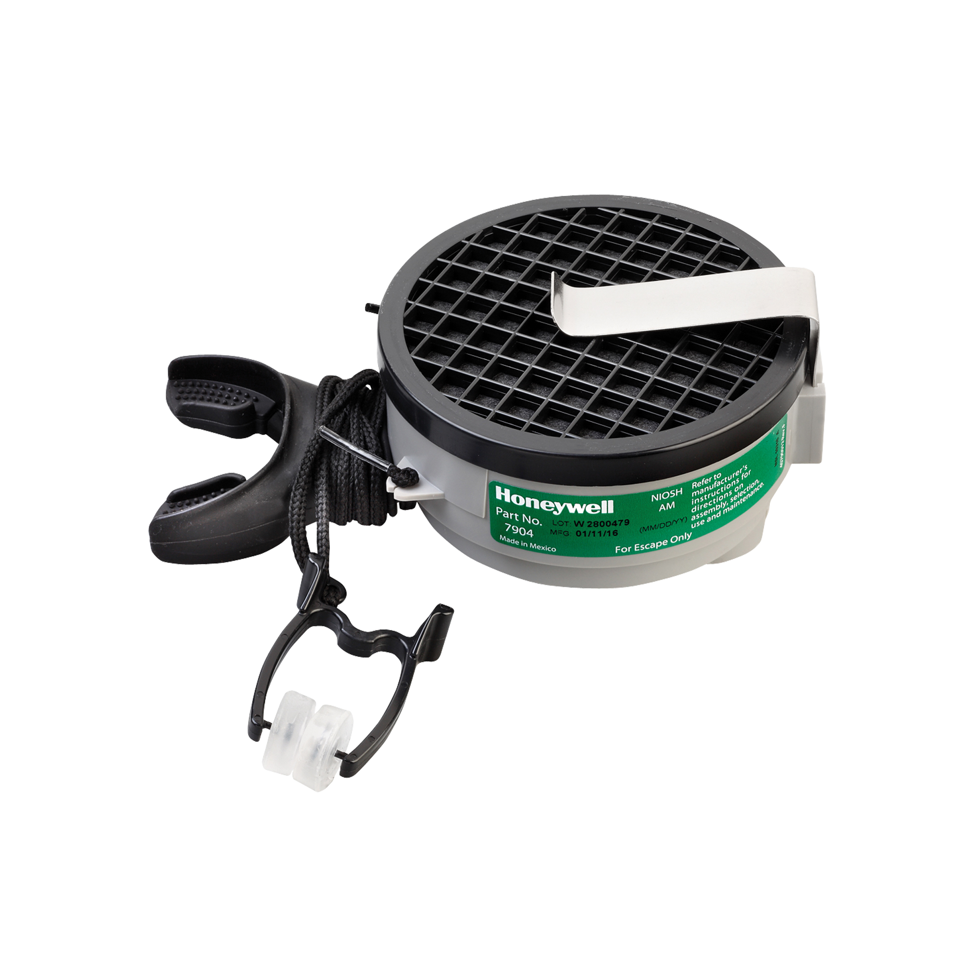 Respirateur pour évacuation d'urgence NorthMD 7900, Silicone