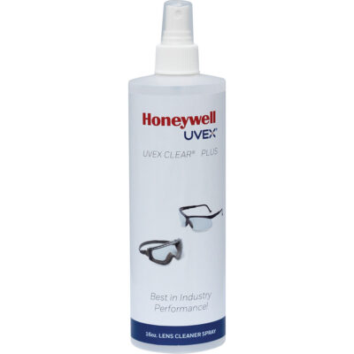 Solution de nettoyage de lentilles UvexMD ClearMD Plus, 473 ml