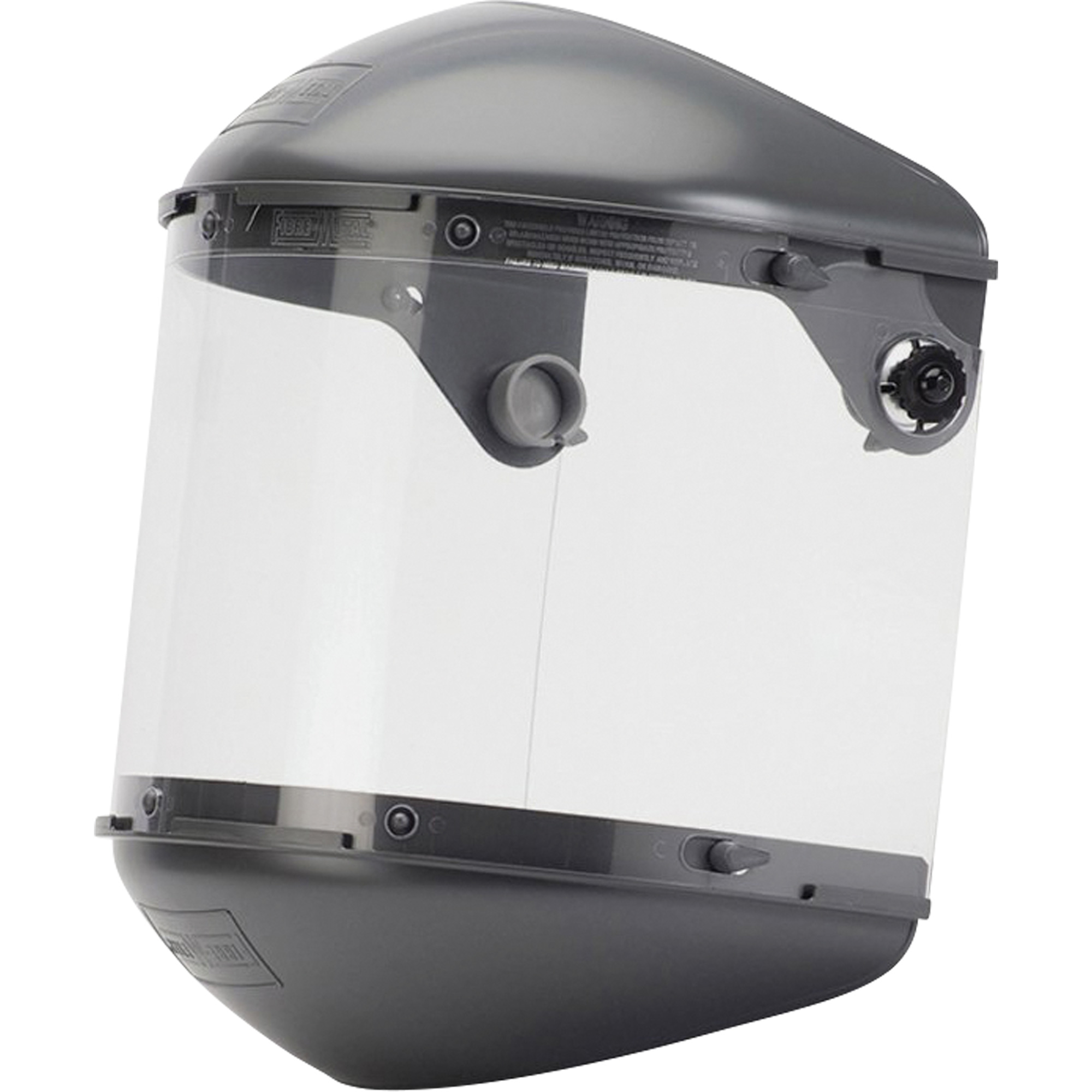 Système de visière haute performance à double couronne 4" Fibre-Metal, Propionate, Suspension Rochet