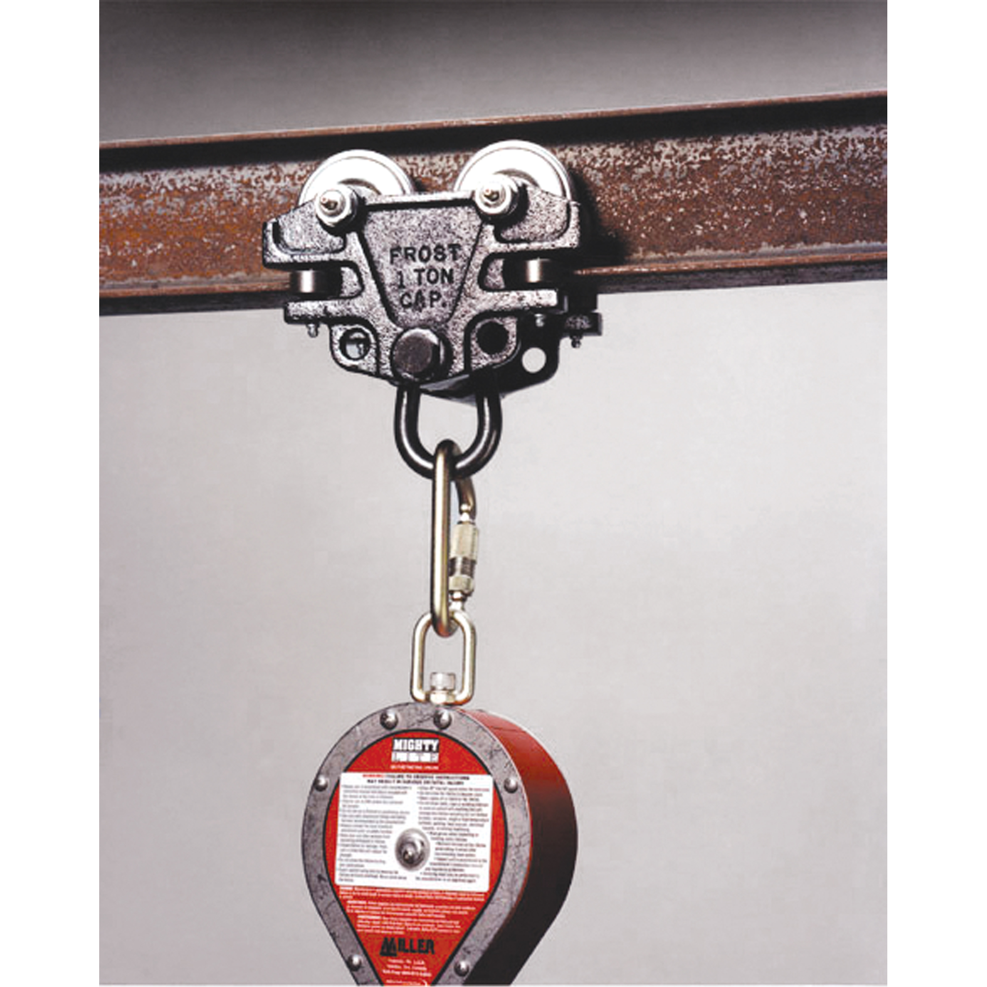 Trousse d'adaptateur de connexion d'ancrage pour chariots de poutre MillerMD, Poutre en I, Usage Temporaire