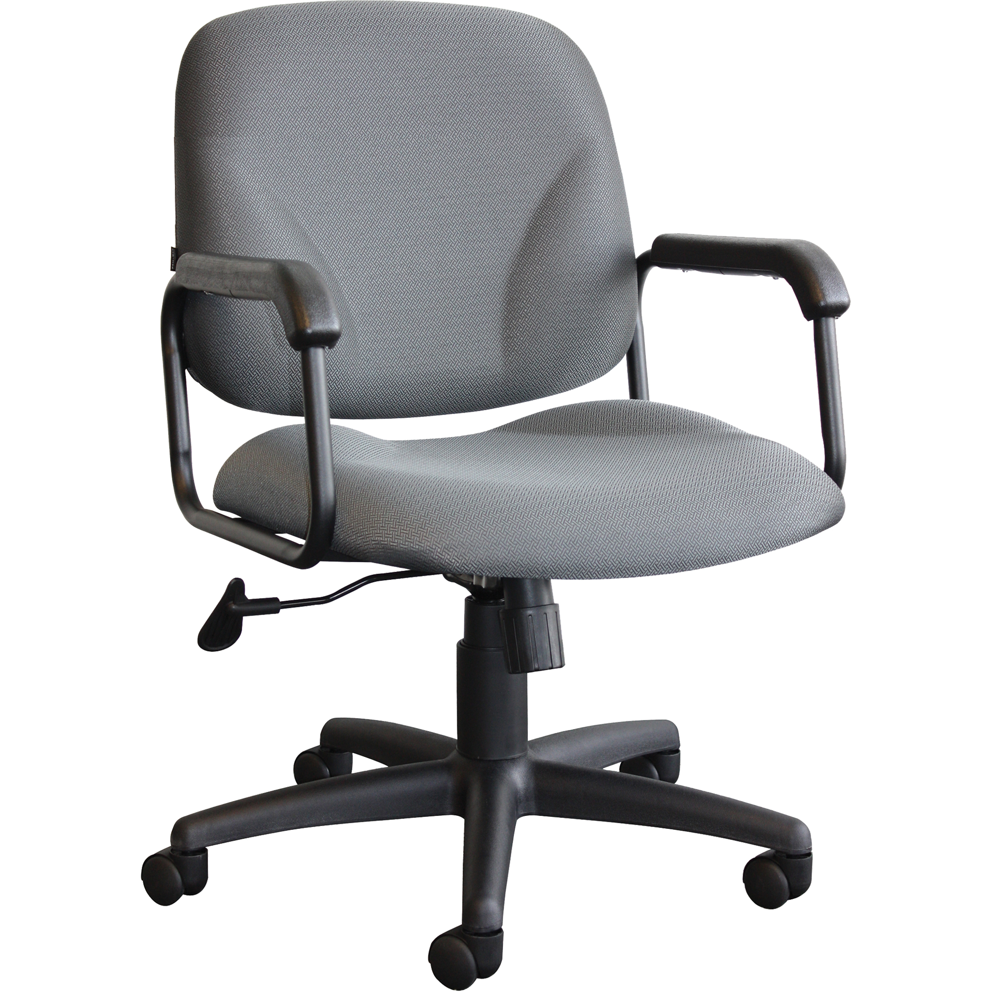 Chaise à mis-dos pour salle de conférence, Charbon, Capacité 275 lb