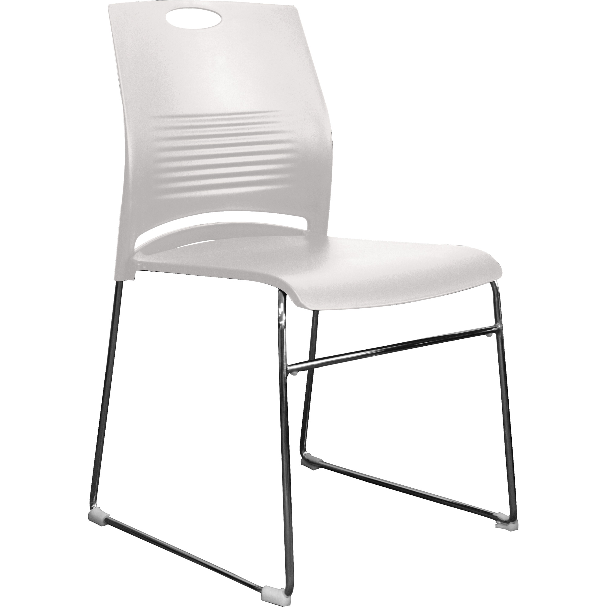 Chaises empilables série ActivMC, Plastique, Hauteur 23", Capacité 275 lb, Blanc