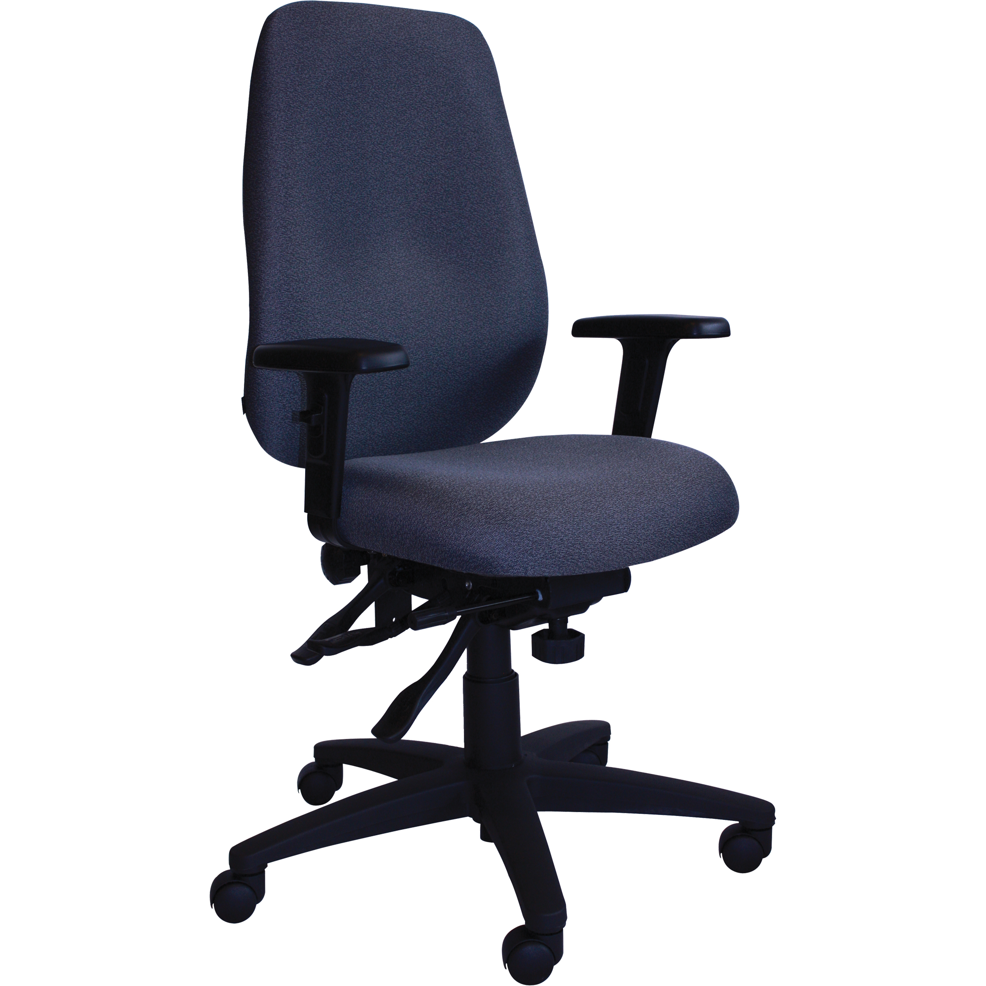 Chaises ergonomiques de série petite CierraMC, Tissu, Gris, Capacité 300 lb