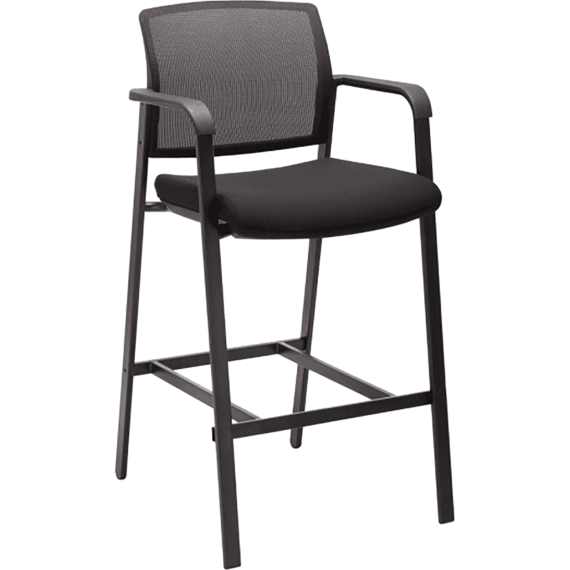 Siège haut série ActivMC, Stationnaire, Fixe, 58-1/2", Mailles Siège, Noir