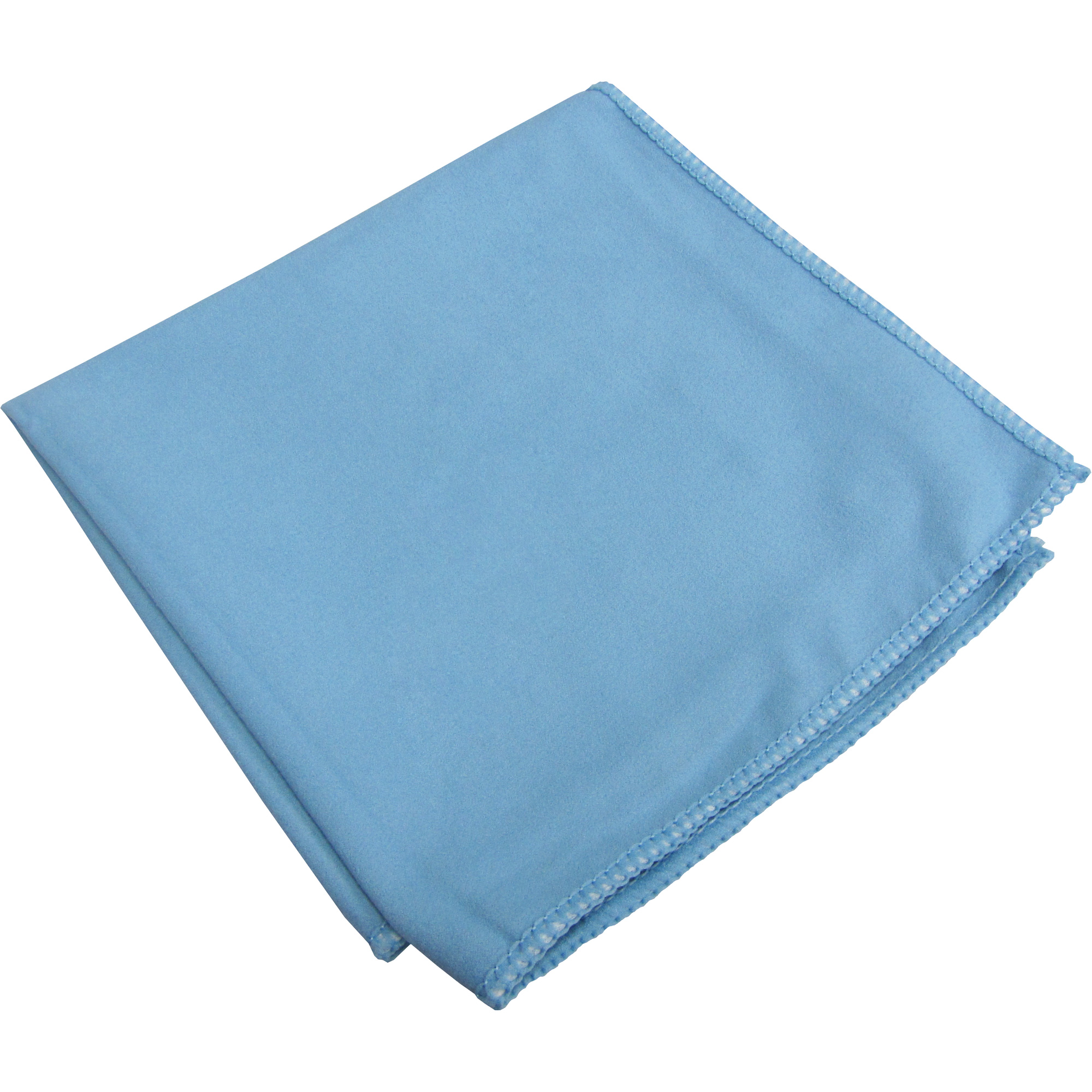 Chiffons spécialisés pour vitres et miroirs, Microfibre, Bleu
