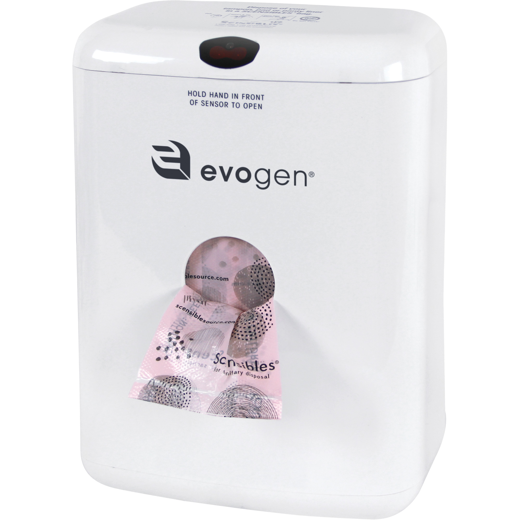 Contenant à déchets combiné sans contact EvoGenMD