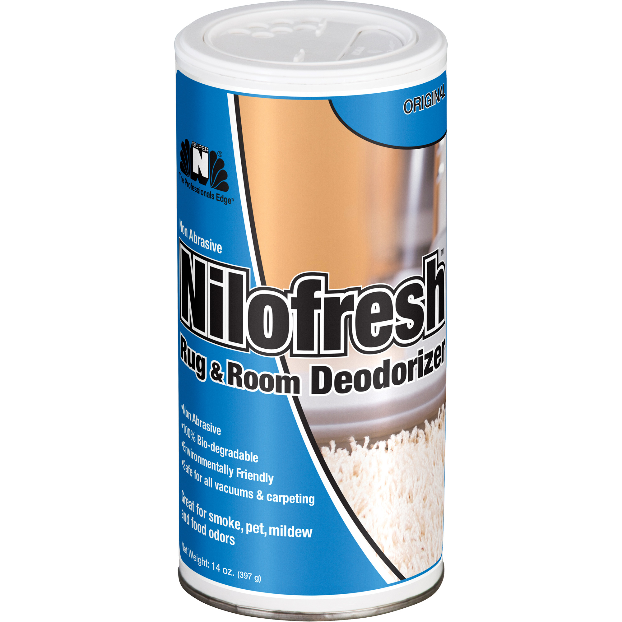 Désodorisant pour pièce et tapis NilofreshMC, 14 oz, Canette