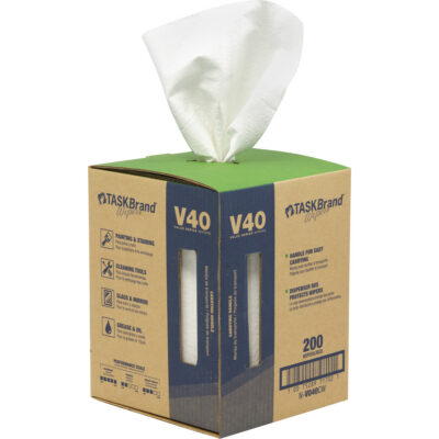 Essuie-tout de série de qualité V40 TaskBrandMD, Tout usage, 12" lo x 10" la