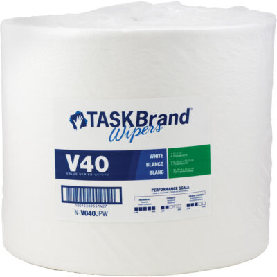 Essuie-tout de série de qualité V40 TaskBrandMD, Tout usage, 13" lo x 12" la