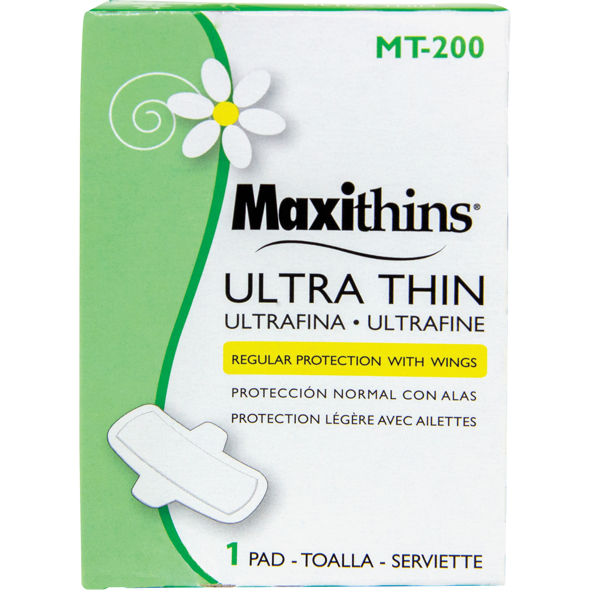Serviettes Maxi MaxithinsMD ultra minces avec ailes