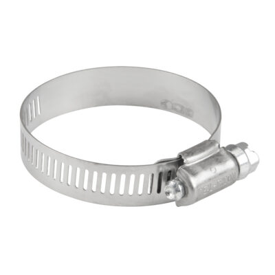 COLLIER DE SERRAGE,ACIERINOX.&ZINC,1 5/16"-2 1/4, Dia. min 1-1/4"