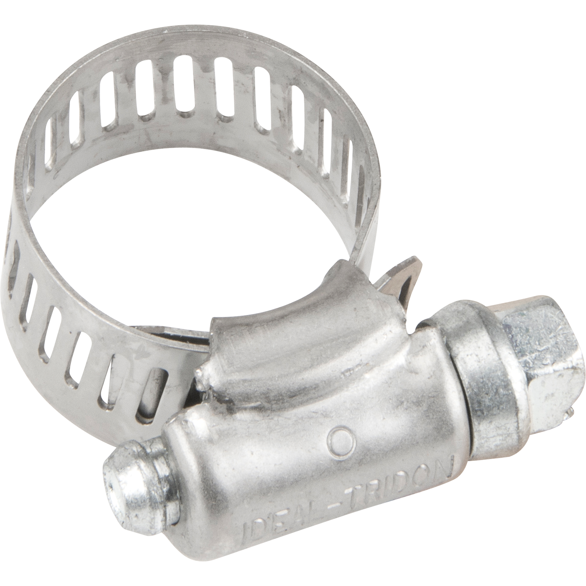 COLLIER DE SERRAGE,ACIERINOX.&ZINC,3/8"-7/8", Dia. min 3/8", Dia. max 7/8"
