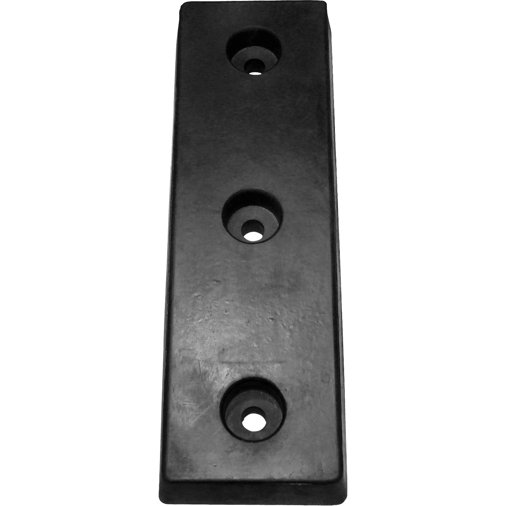 Butoirs de quai en caoutchouc moulés, Caoutchouc, 30" la x 4" p x 10" h