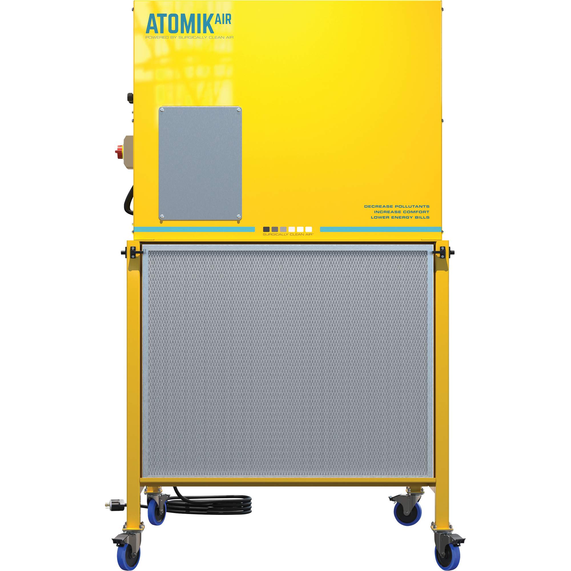 Contrôle de la qualité de l’air 240 V Atomik AirMD, Couverture 40 000 pi²