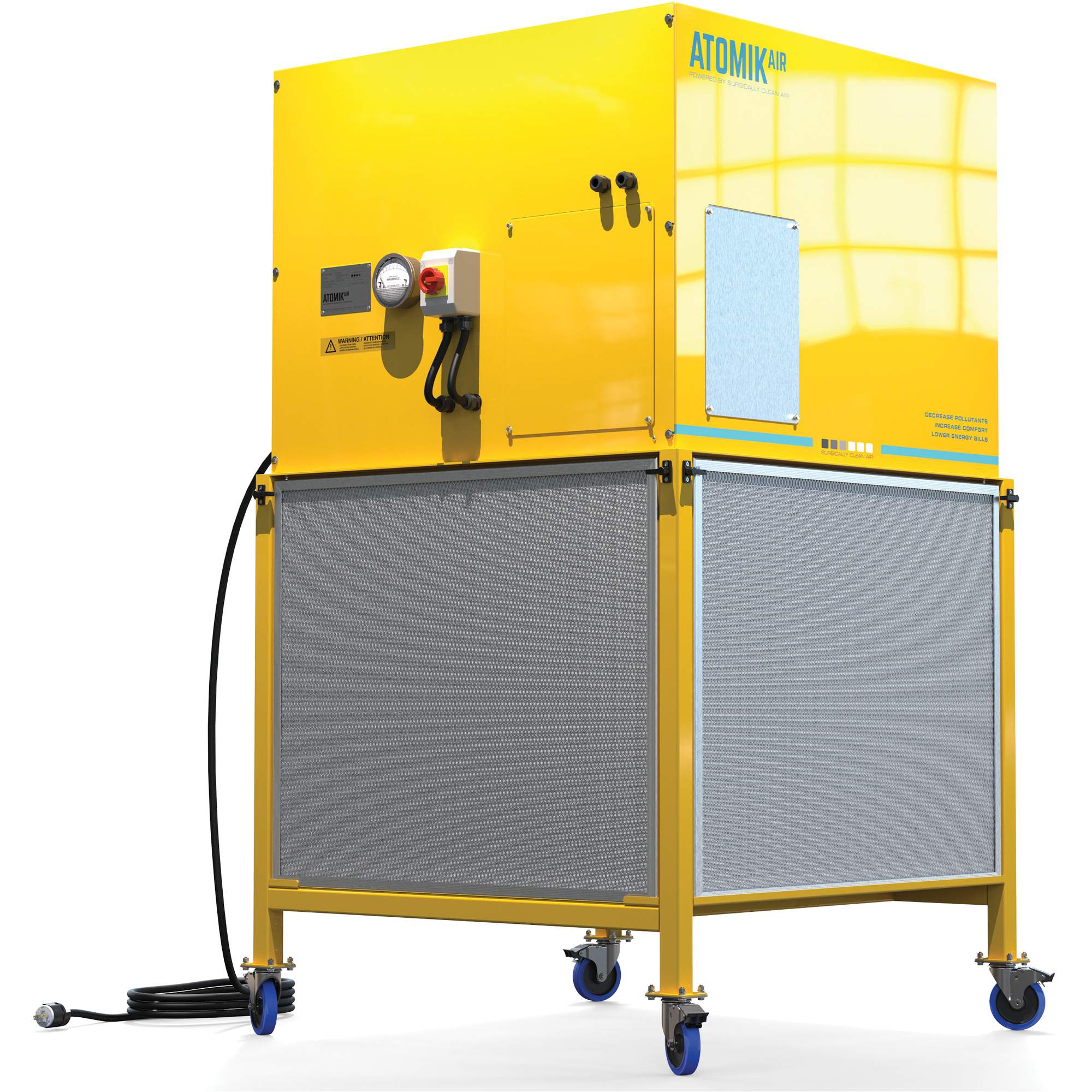 Contrôle de la qualité de l’air 575 V Atomik AirMD, Couverture 40 000 pi² – Image 2