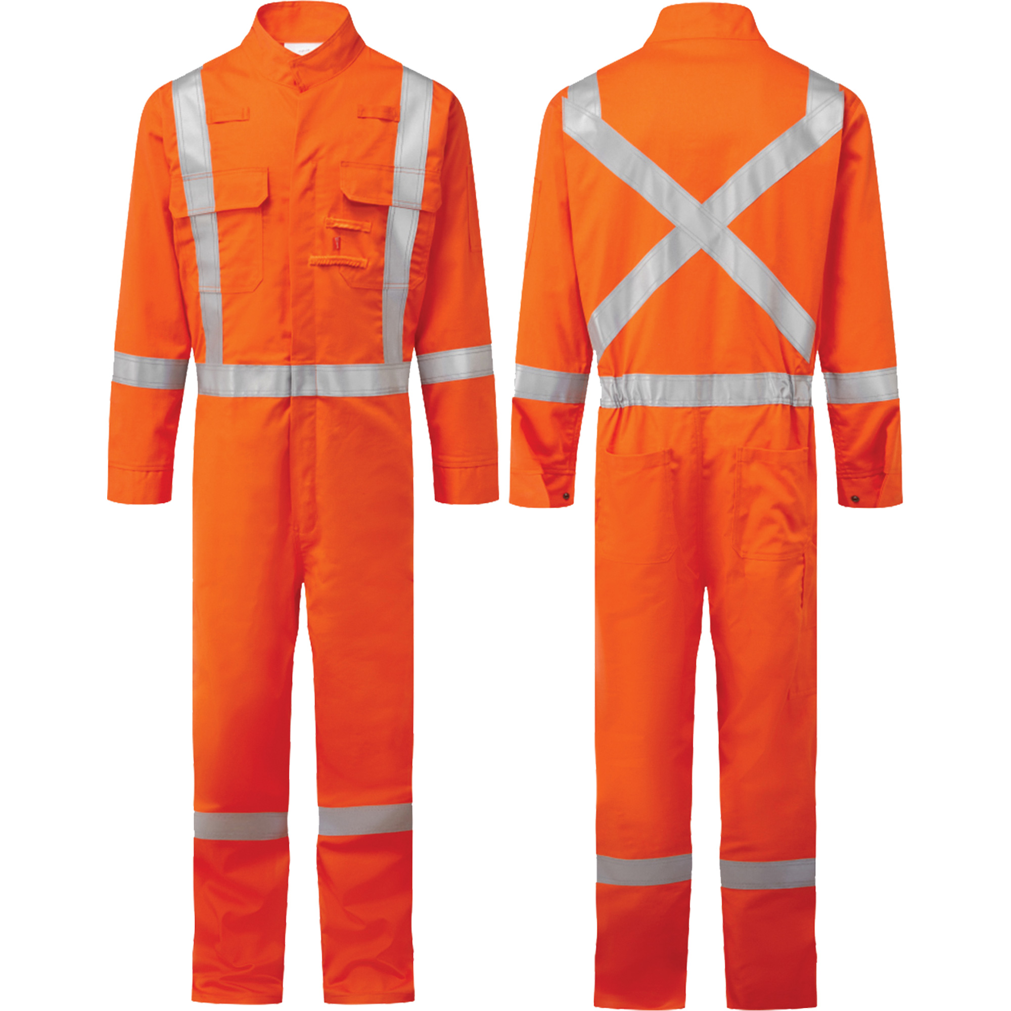 Combinaison FR BizflameMD 88/12 Iona 7 oz. FR510, Taille 58 (grand taille), Orange