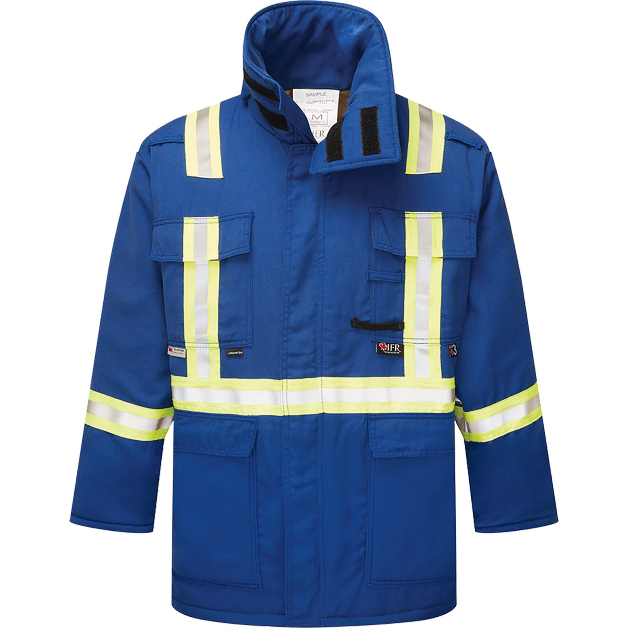 Parka isolé, antistatique et ignifuge 6,5 oz WestexMD DH, 2T-Grand (grande taille), Bleu royal