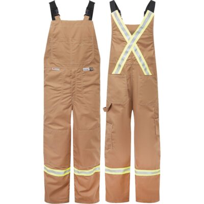 Salopette 12 oz Avenger, 4T-Grand (grande taille), Toile caramel