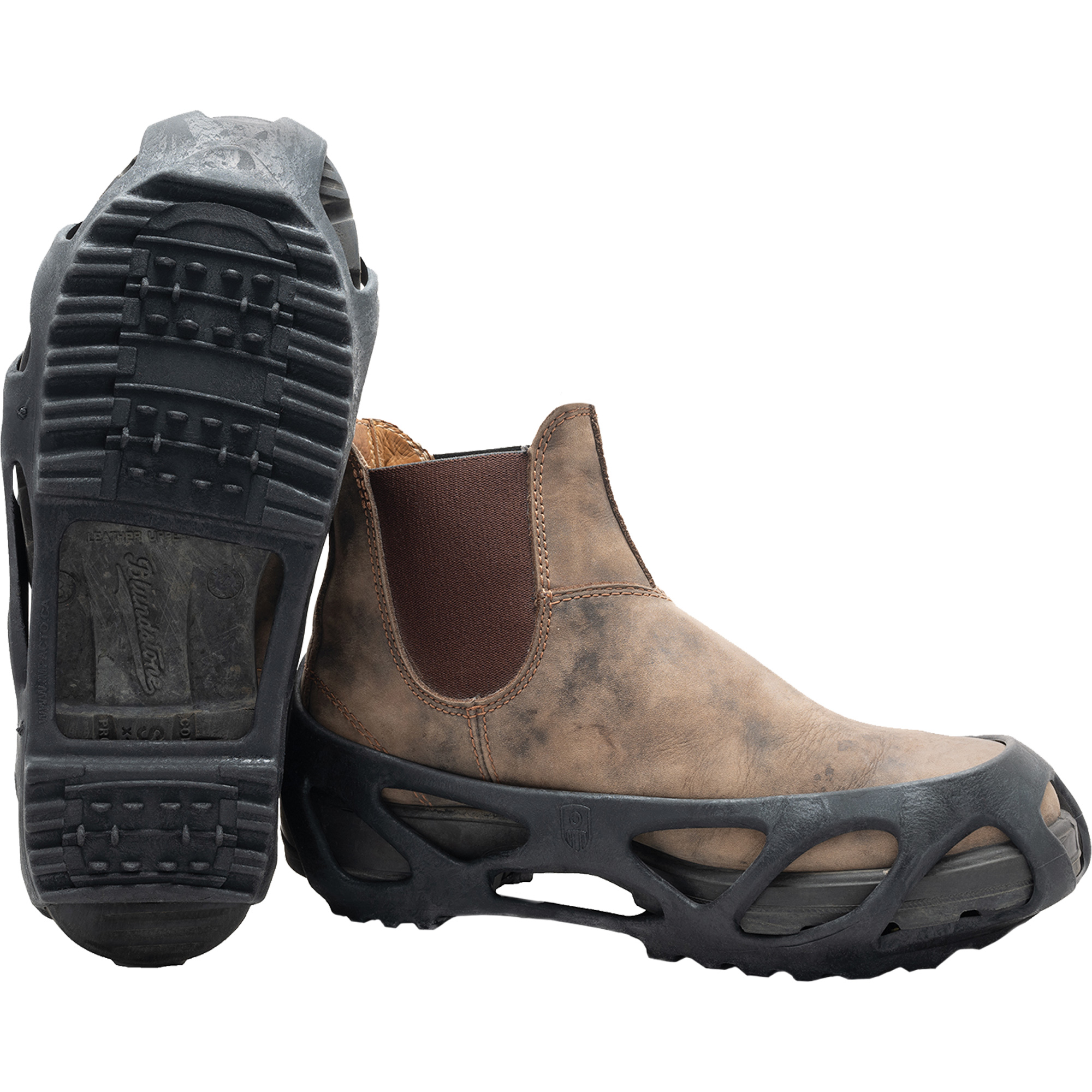 Couvre-chaussures antidérapants Slk Grip, Élastomère thermoplastique, Traction Crampon, Moyen