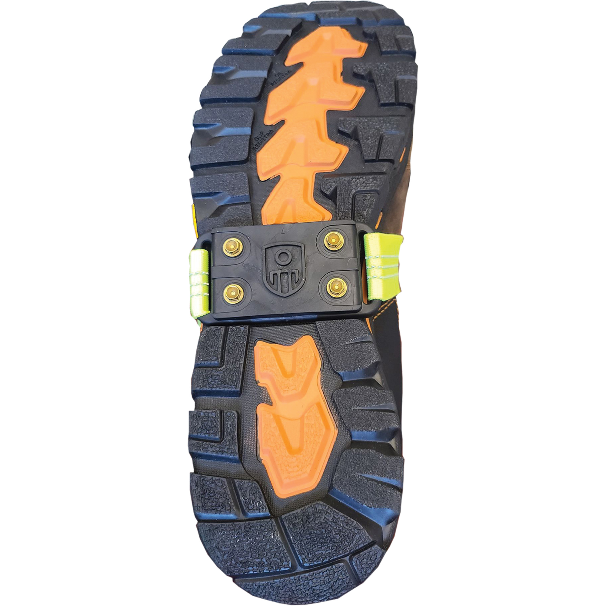 Dispositif de traction MidcleatMD muni d’une sangle ignifuge, Laiton, Traction Crampon, Taille unique
