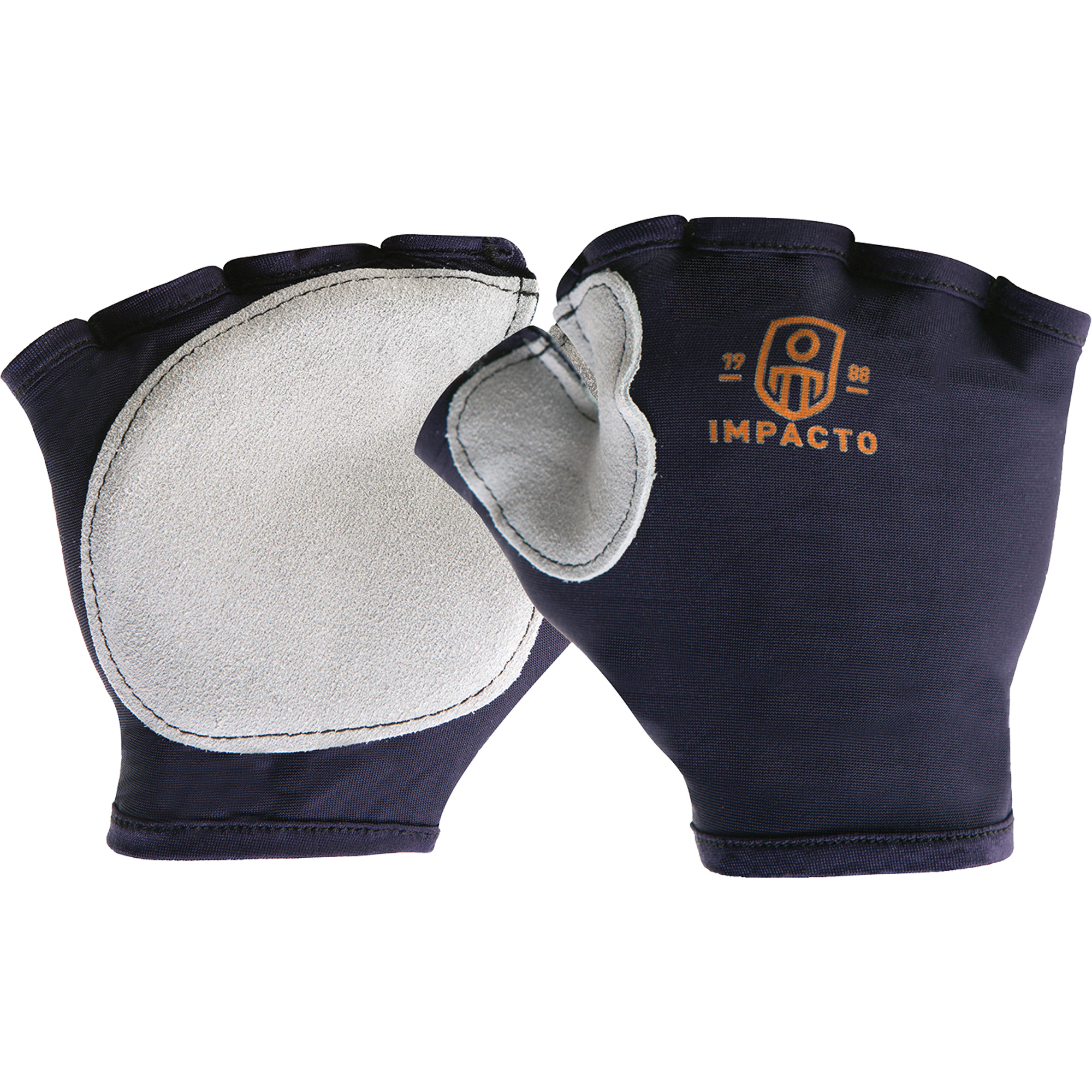 Gant sans doigts Tool Grip avec pièce de sangle, droit, Taille T-Grand, Paume Suède