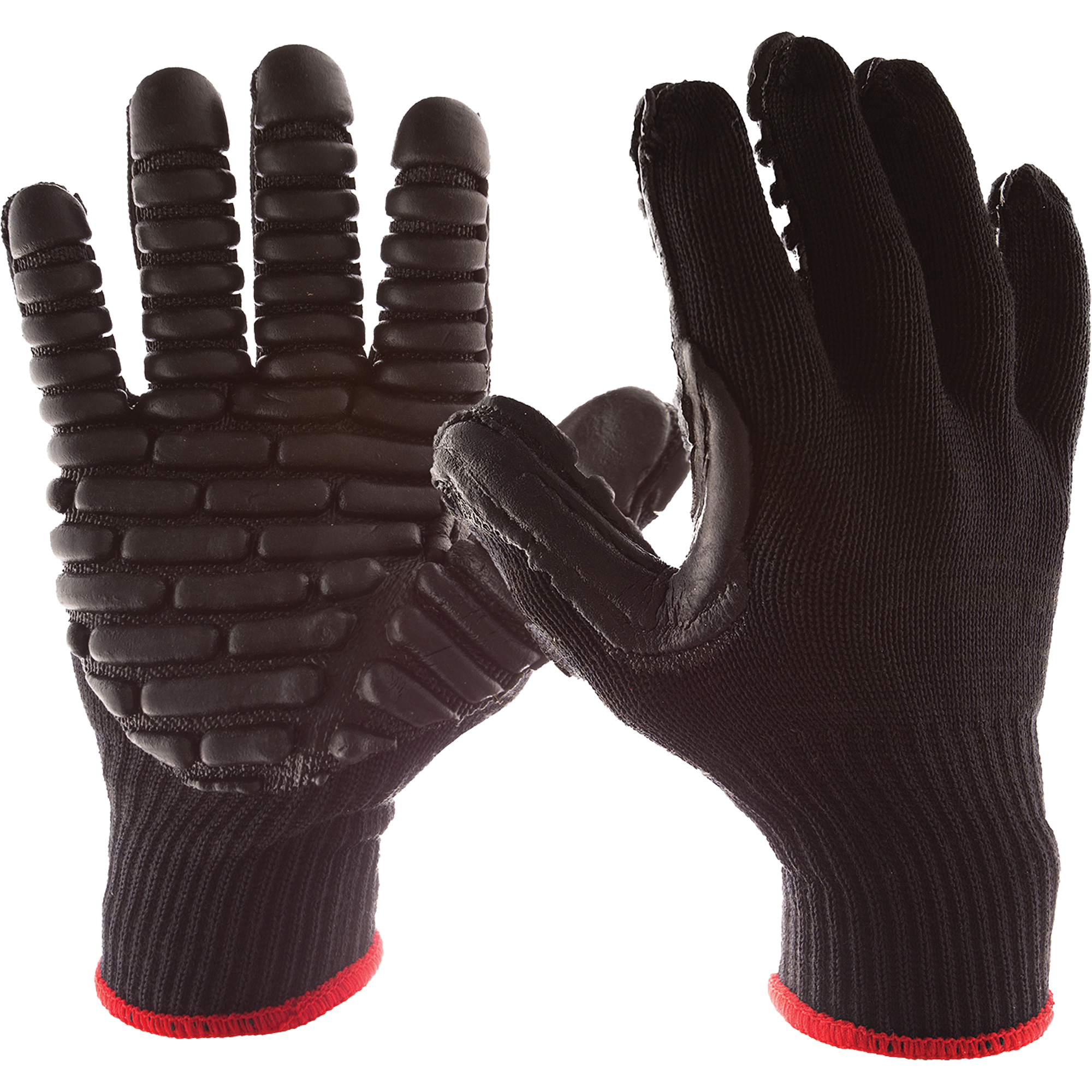 Gants amortisseur de vibration Blackmaxx, Taille T-Grand, Paume Synthétique