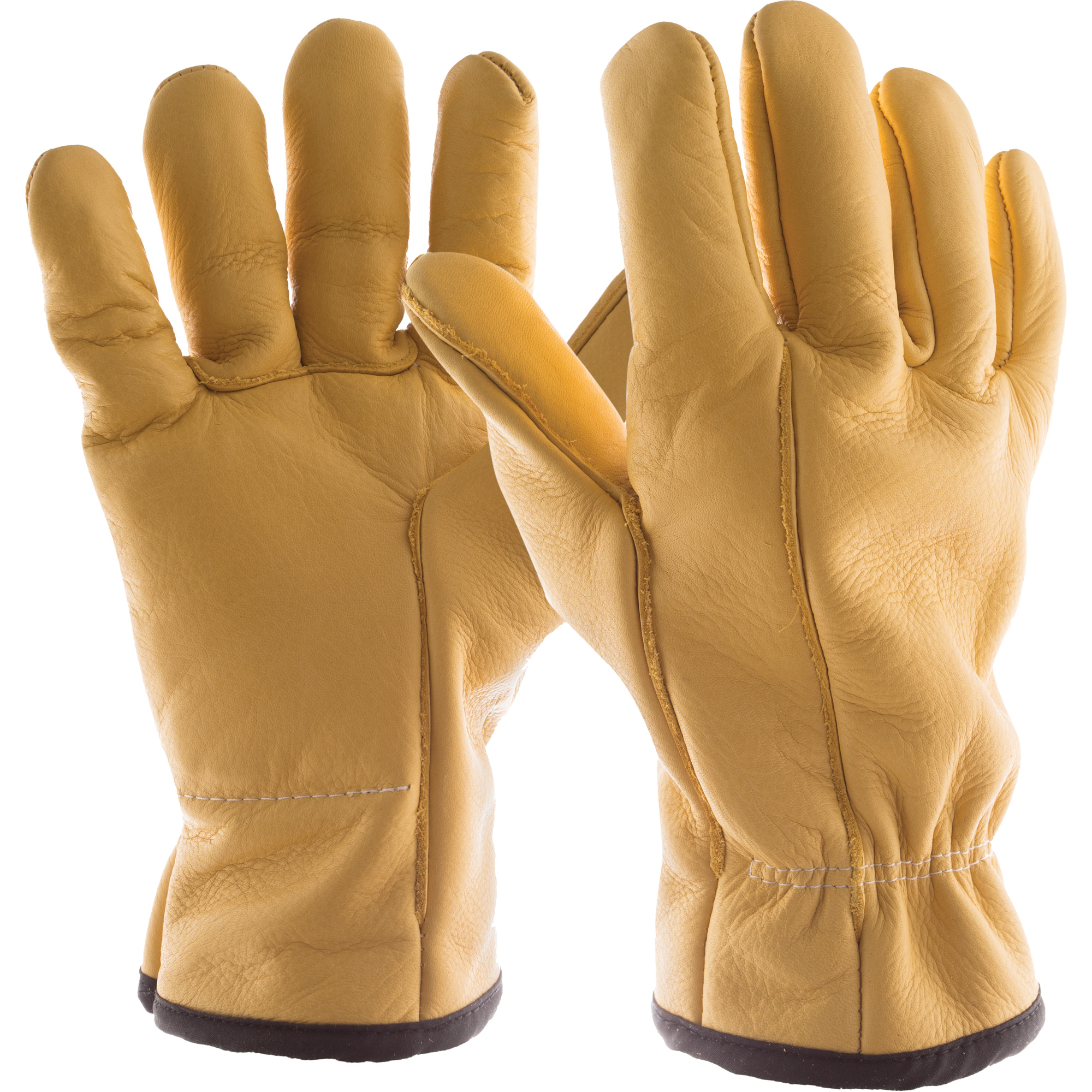 Gants antivibration en cuir Air GloveMD, Taille T-Grand, Paume Cuir fleur