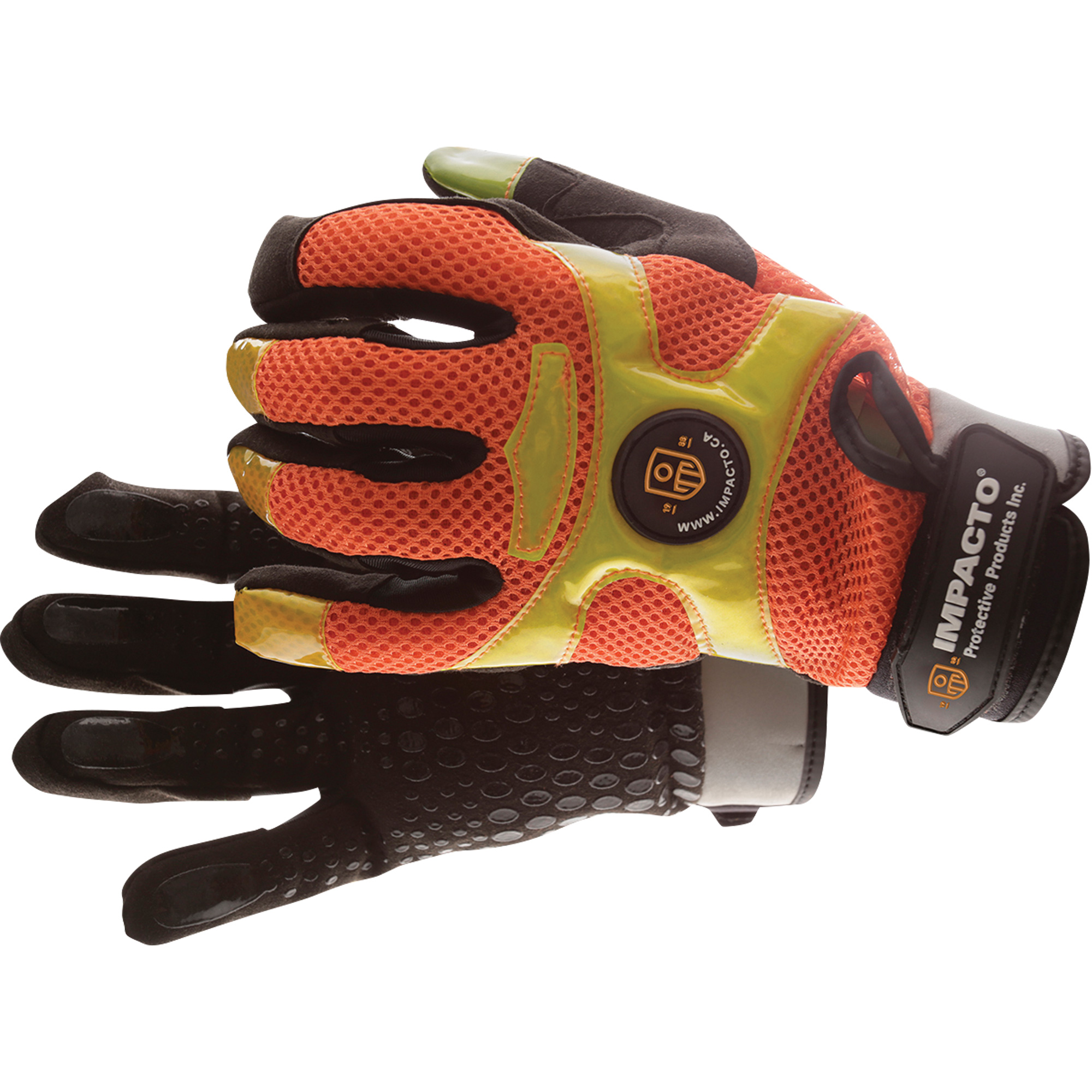 Gants antivibration haute visibilité Air Glove, Taille 2T-Grand/11