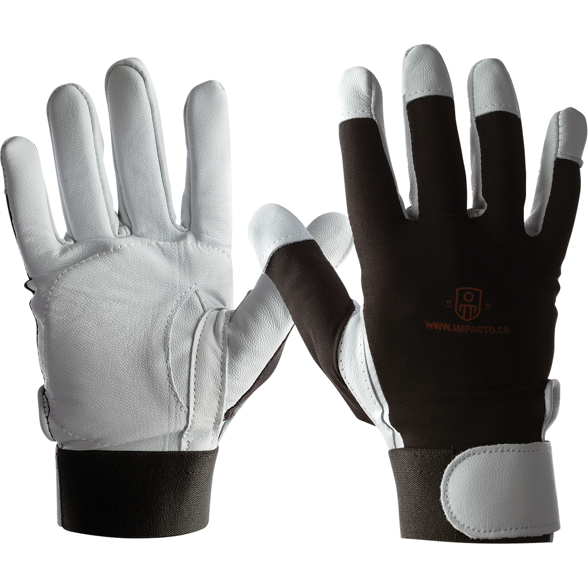 Gants IMPACTOMD AIRGEL, Taille T-Grand, Paume Cuir perlé