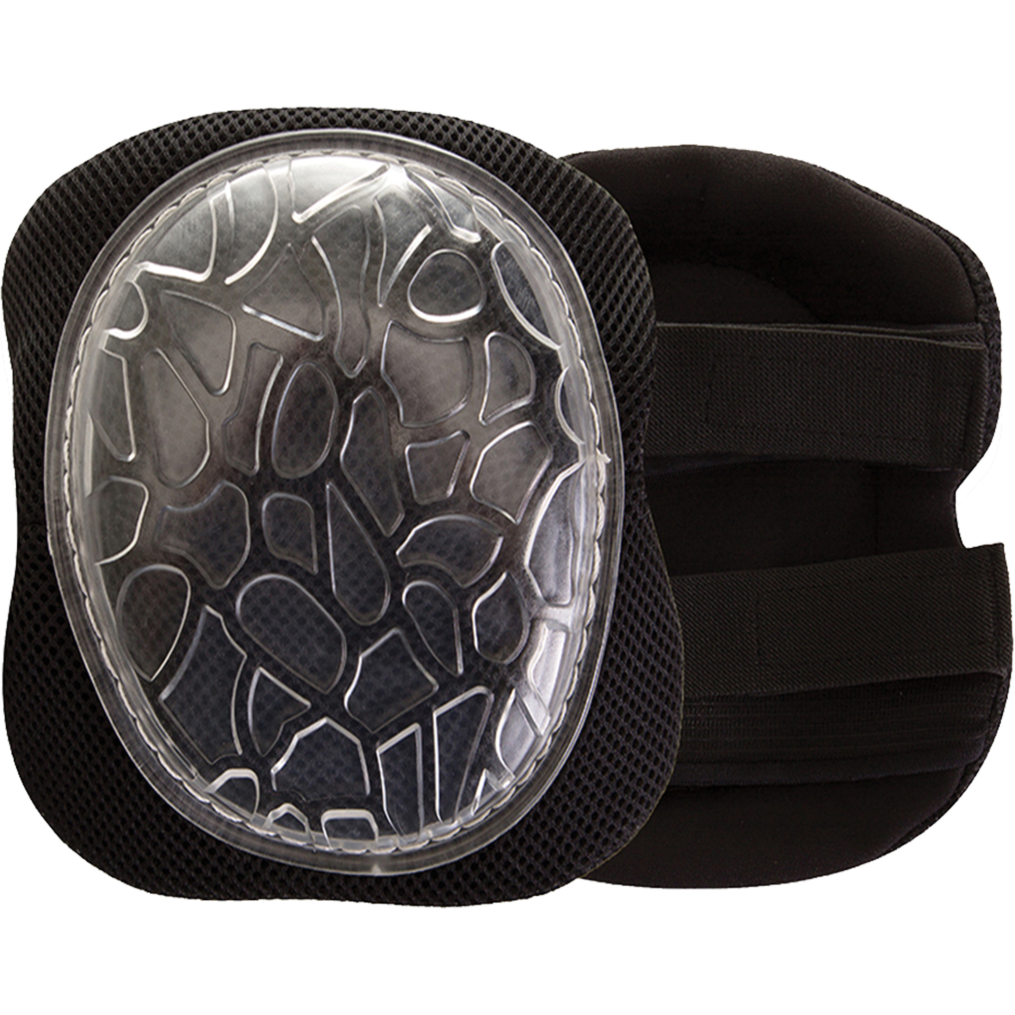 Genouillères confortables, Style Boucles et crochets, Protège-genoux Plastique, Tampons Gel