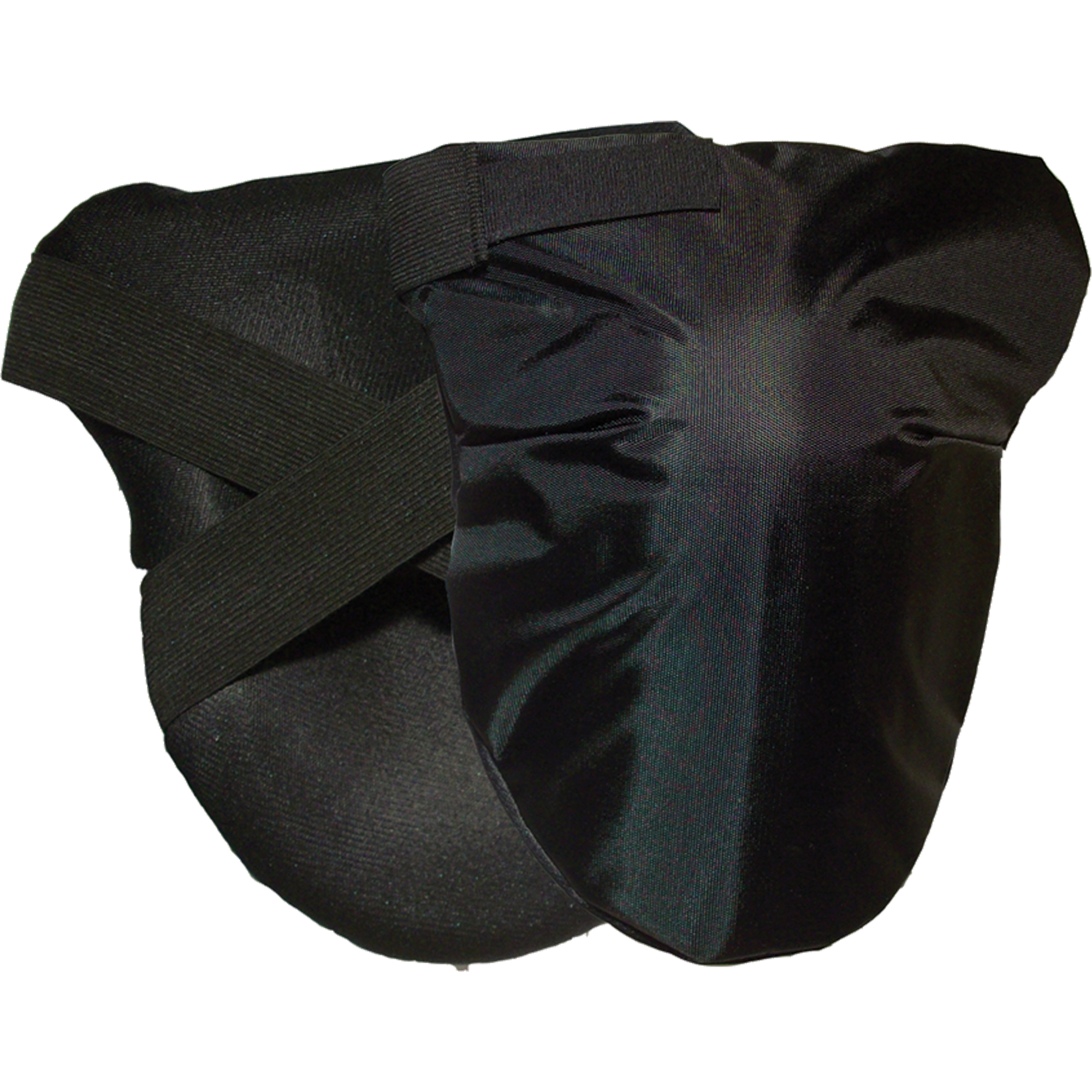Genouillères de style papillon recouvertes de nylon, Style Boucles et crochets, Protège-genoux Plastique, Tampons Mousse
