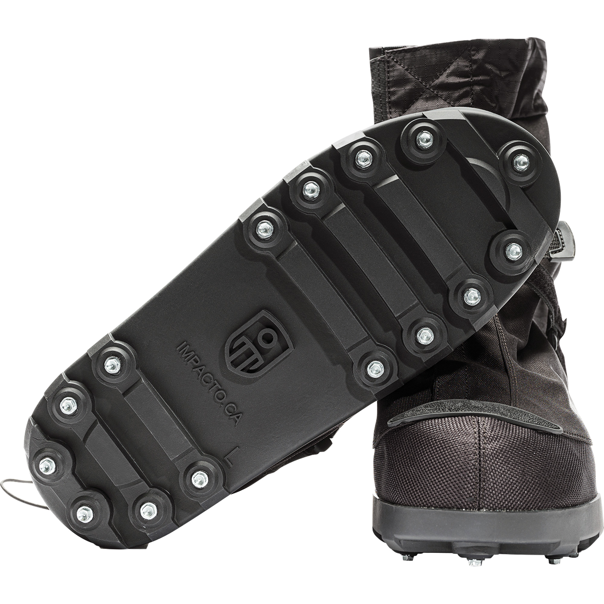 Sur-bottes antidérapantes Big Foot, Traction Crampon, T-Grand