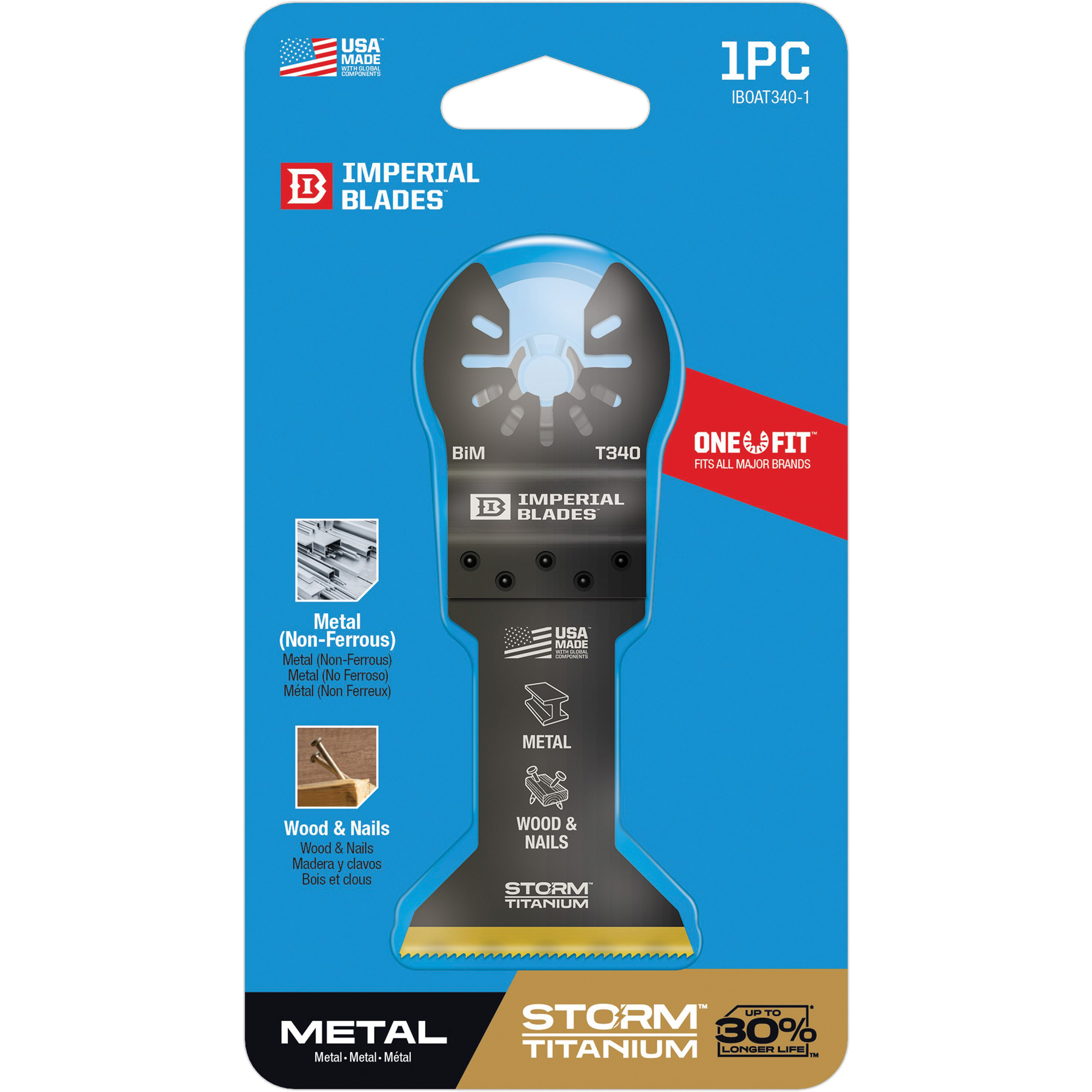 Lame en titane pour le métal StormMC One FitMC – Image 2