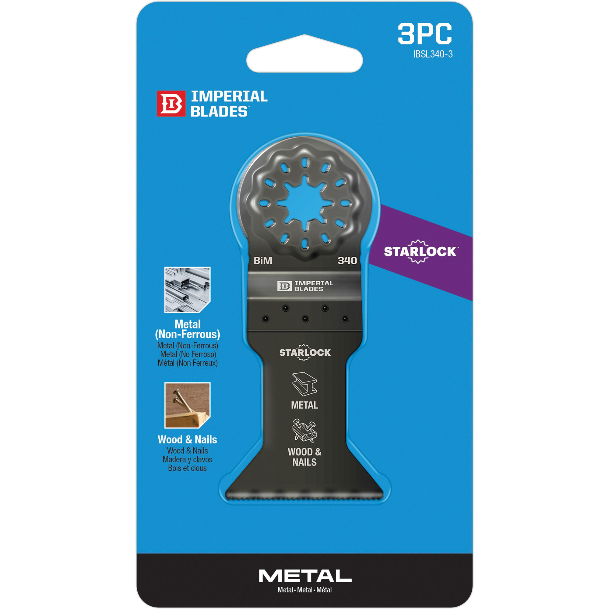 Lame standard pour le métal 1-3/4" StarlockMC
