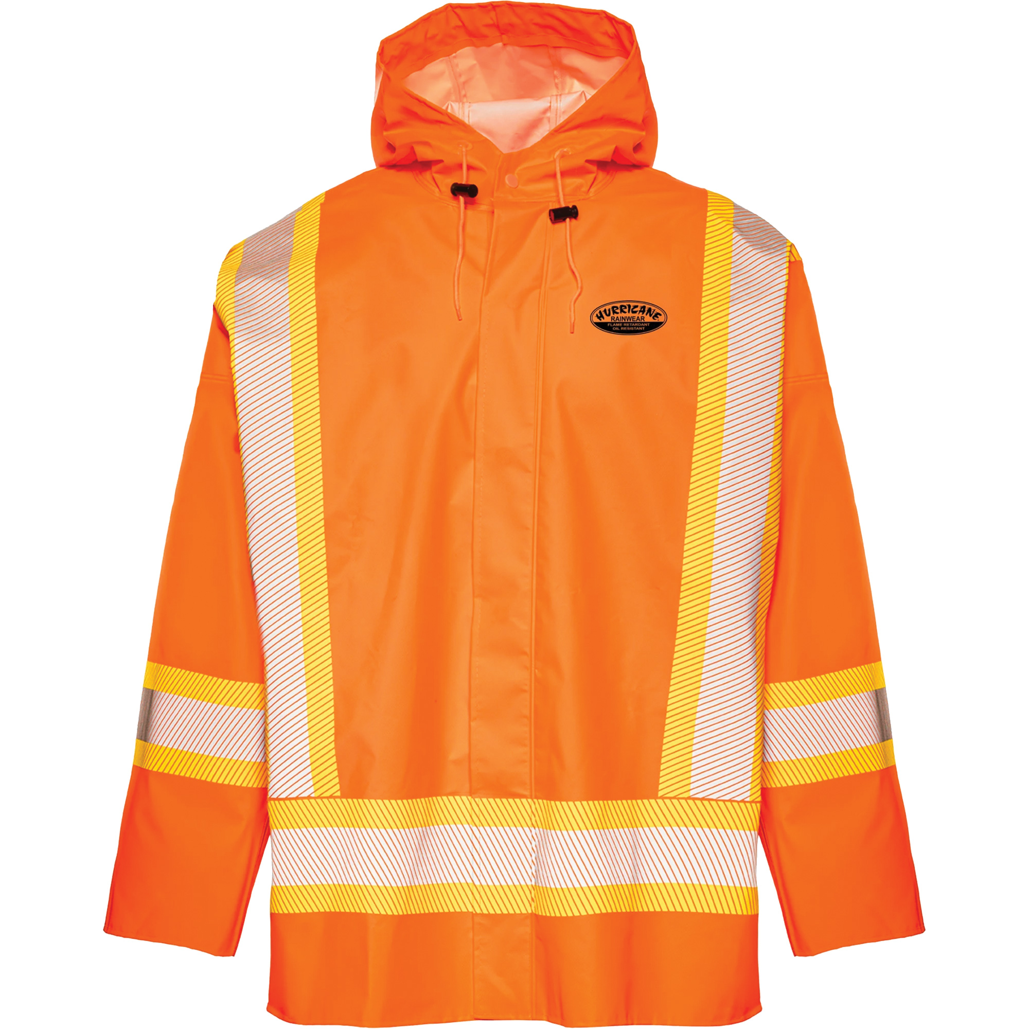Imperméable R804 Hurricane, 5T-Grand, Orange haute visibilité