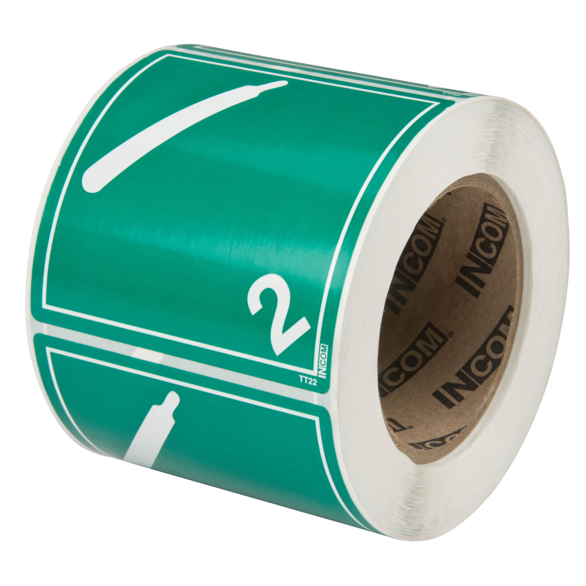 Étiquettes d'expédition TMD, Classe 2,2, Gaz ininflammables & non-toxiques, Vinyle